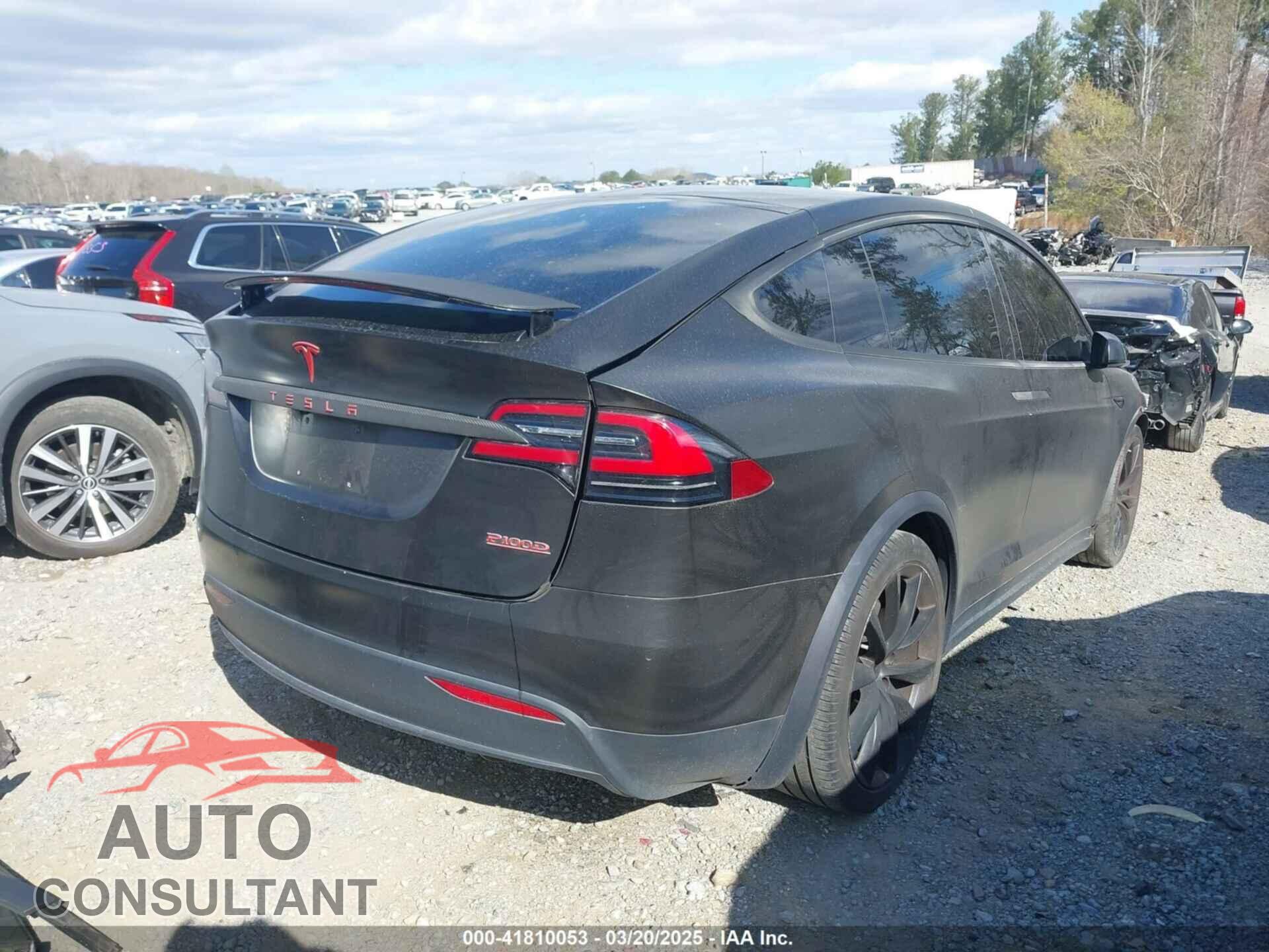 TESLA MODEL X 2017 - 5YJXCDE40HF050418