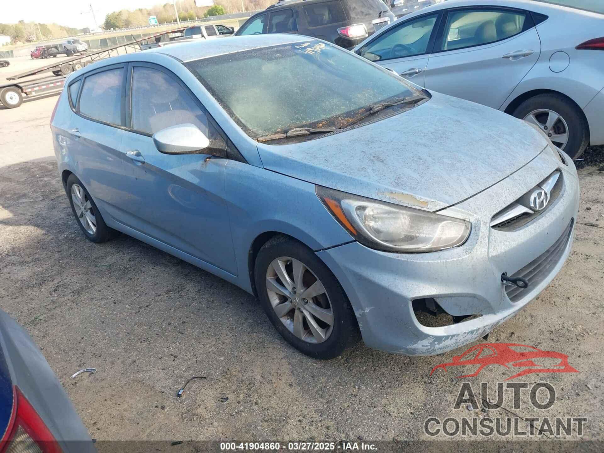HYUNDAI ACCENT 2012 - KMHCU5AE2CU019828