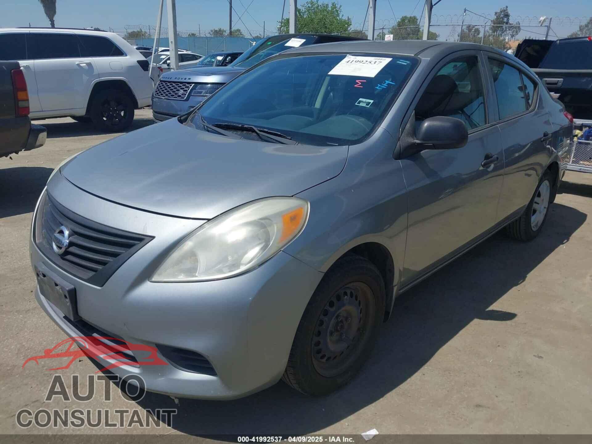 NISSAN VERSA 2012 - 3N1CN7AP1CL926663