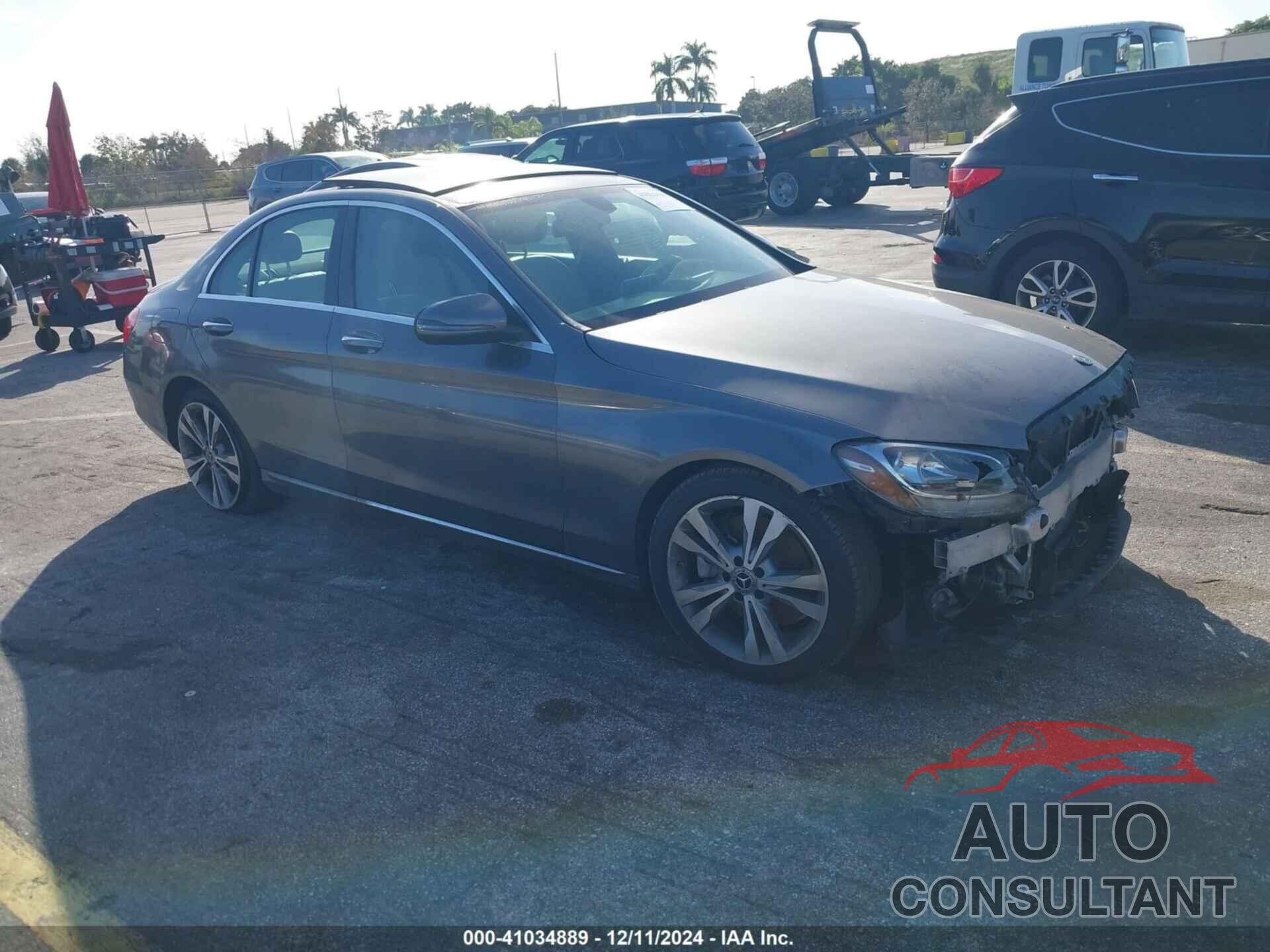 MERCEDES-BENZ C 300 2018 - WDDWF4JB3JR366845