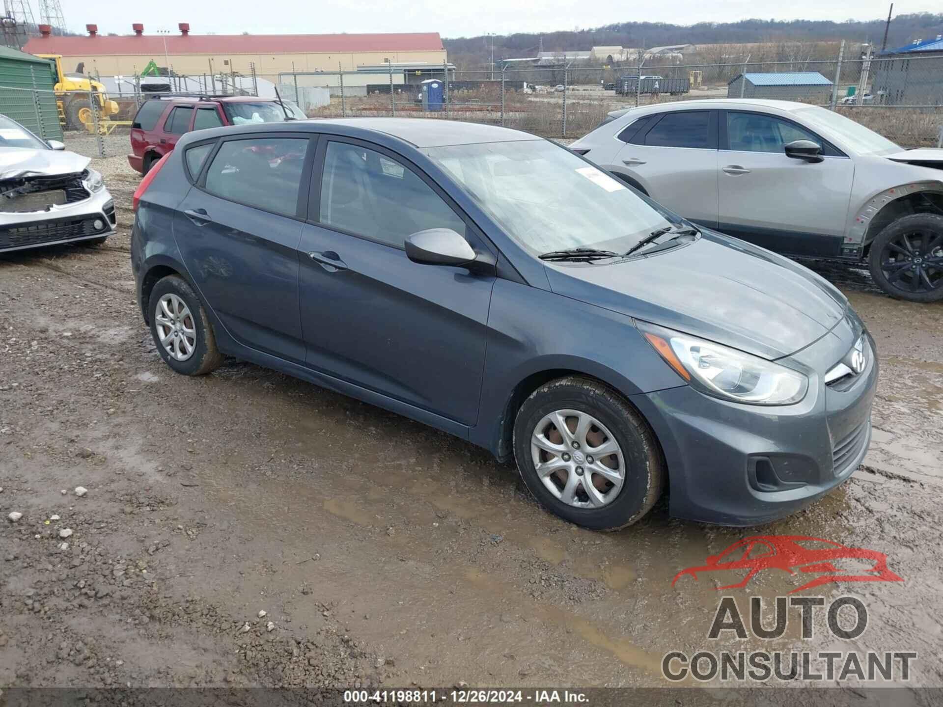 HYUNDAI ACCENT 2013 - KMHCT5AE8DU072439