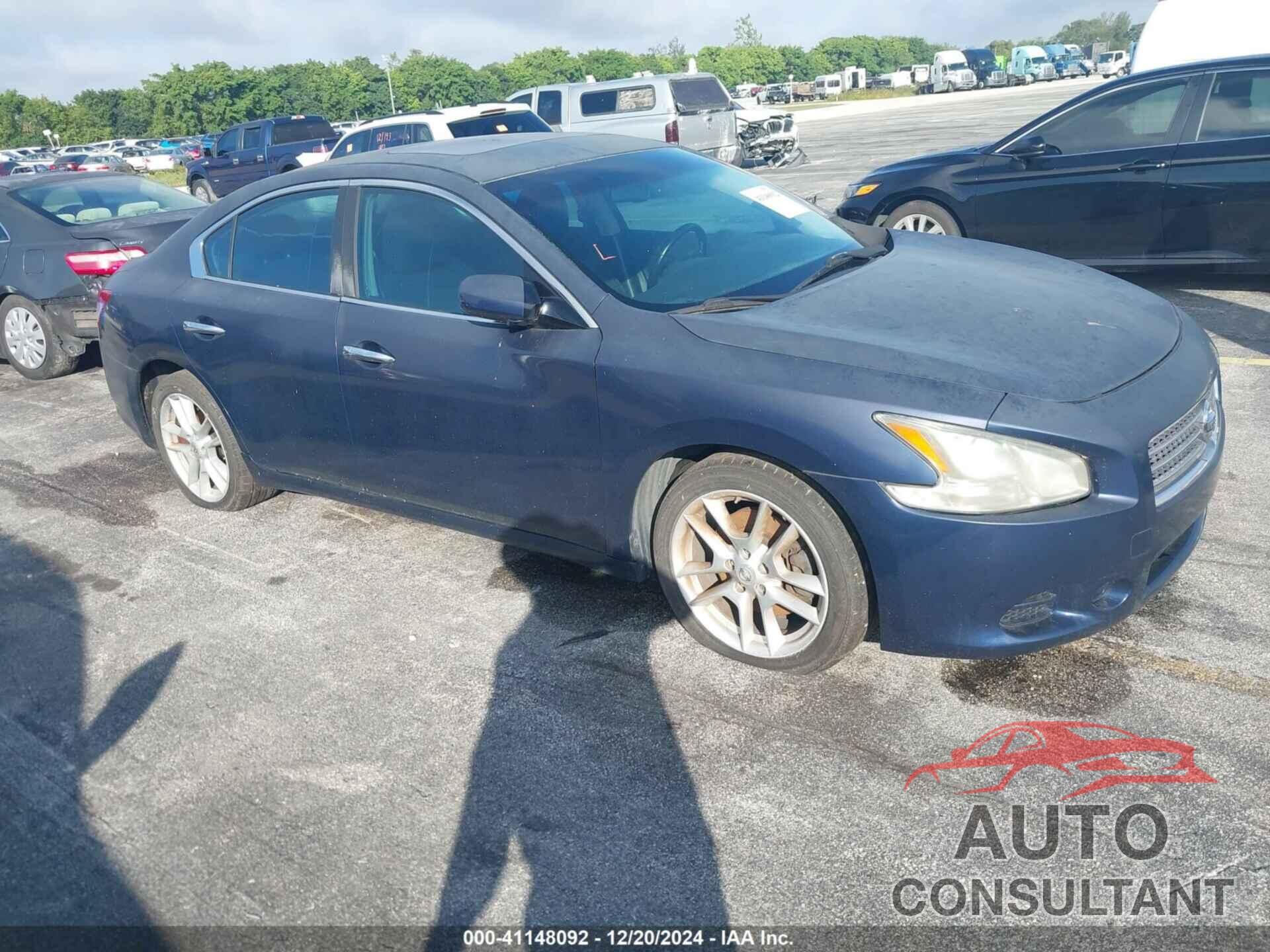 NISSAN MAXIMA 2009 - 1N4AA51E09C857011