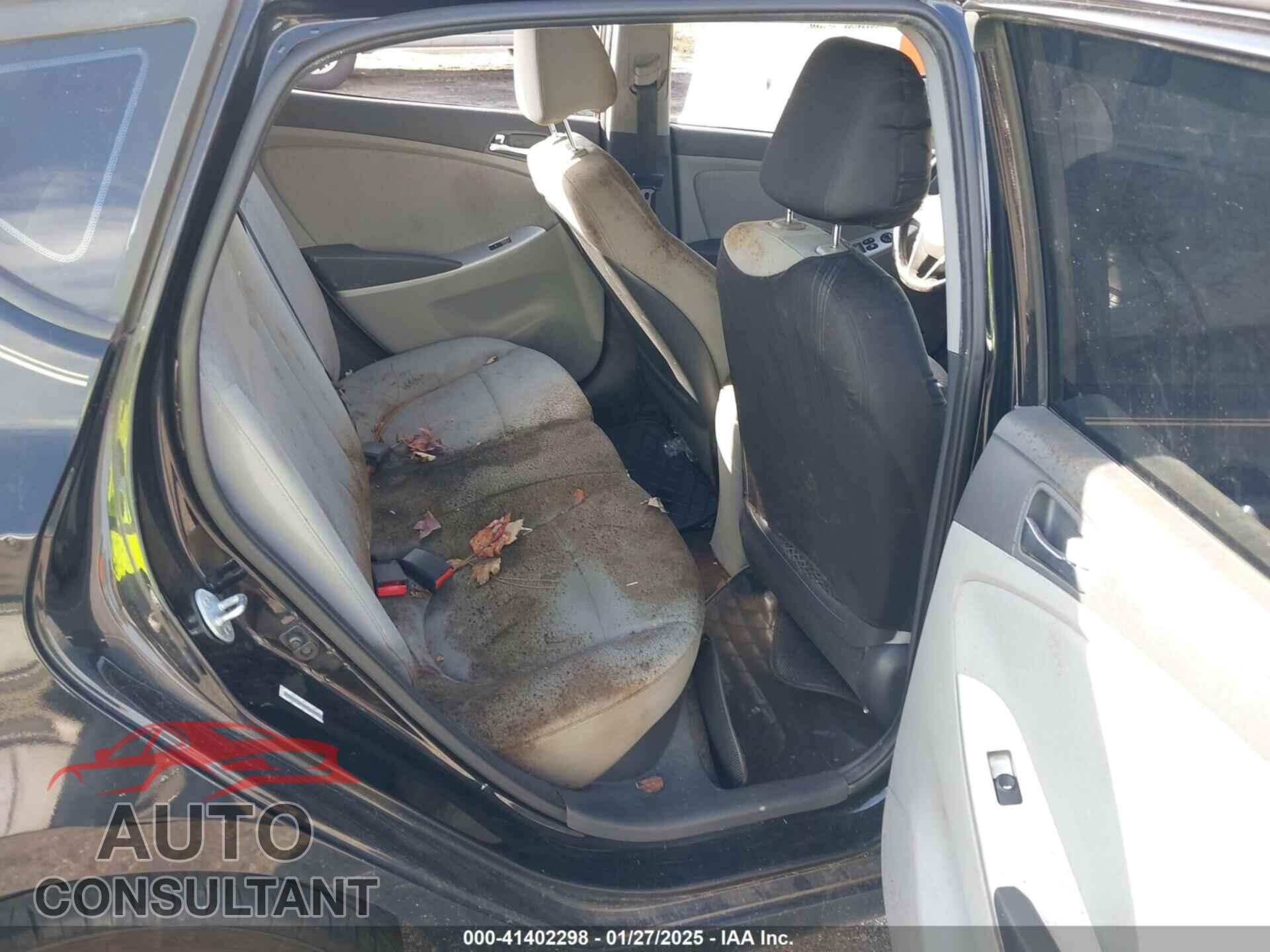 HYUNDAI ACCENT 2014 - KMHCU5AE3EU142184