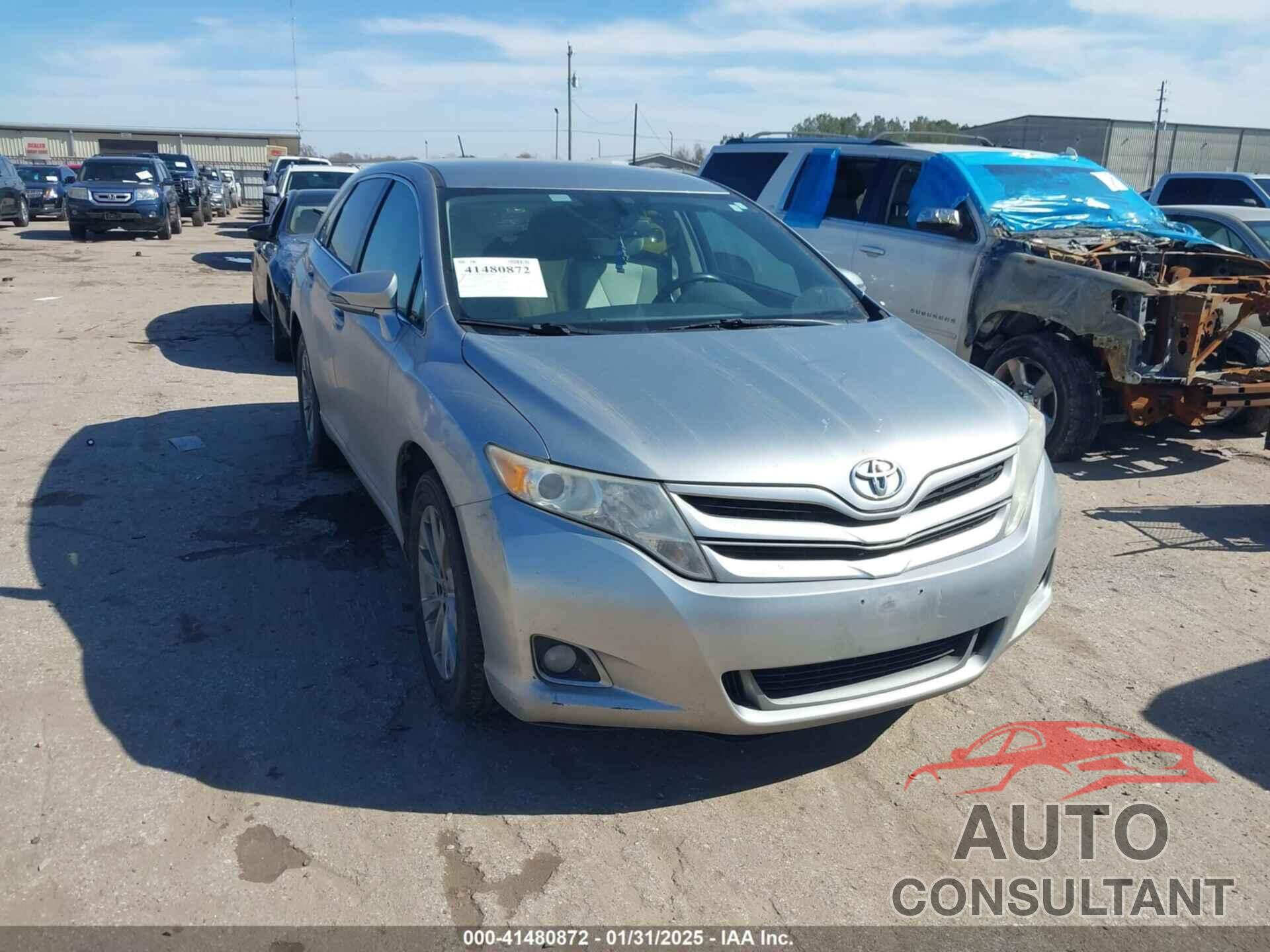 TOYOTA VENZA 2015 - 4T3ZA3BBXFU094123