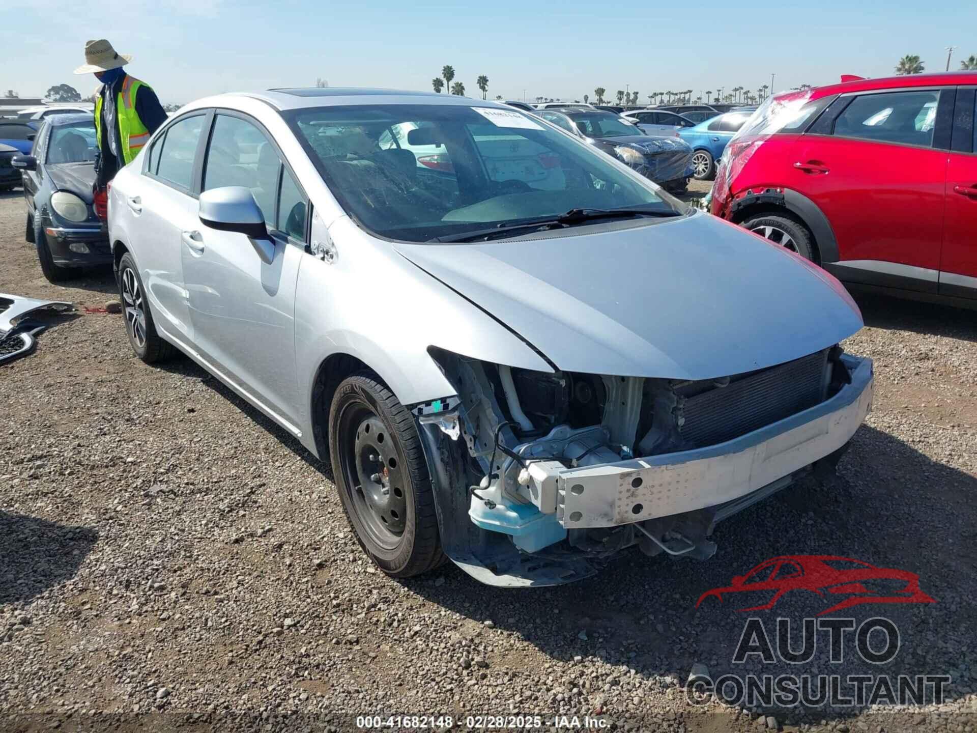 HONDA CIVIC 2013 - 19XFB2F86DE251339