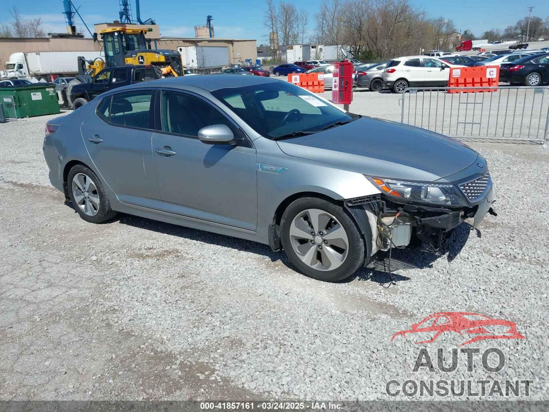 KIA OPTIMA HYBRID 2014 - KNAGN4AD9E5075330