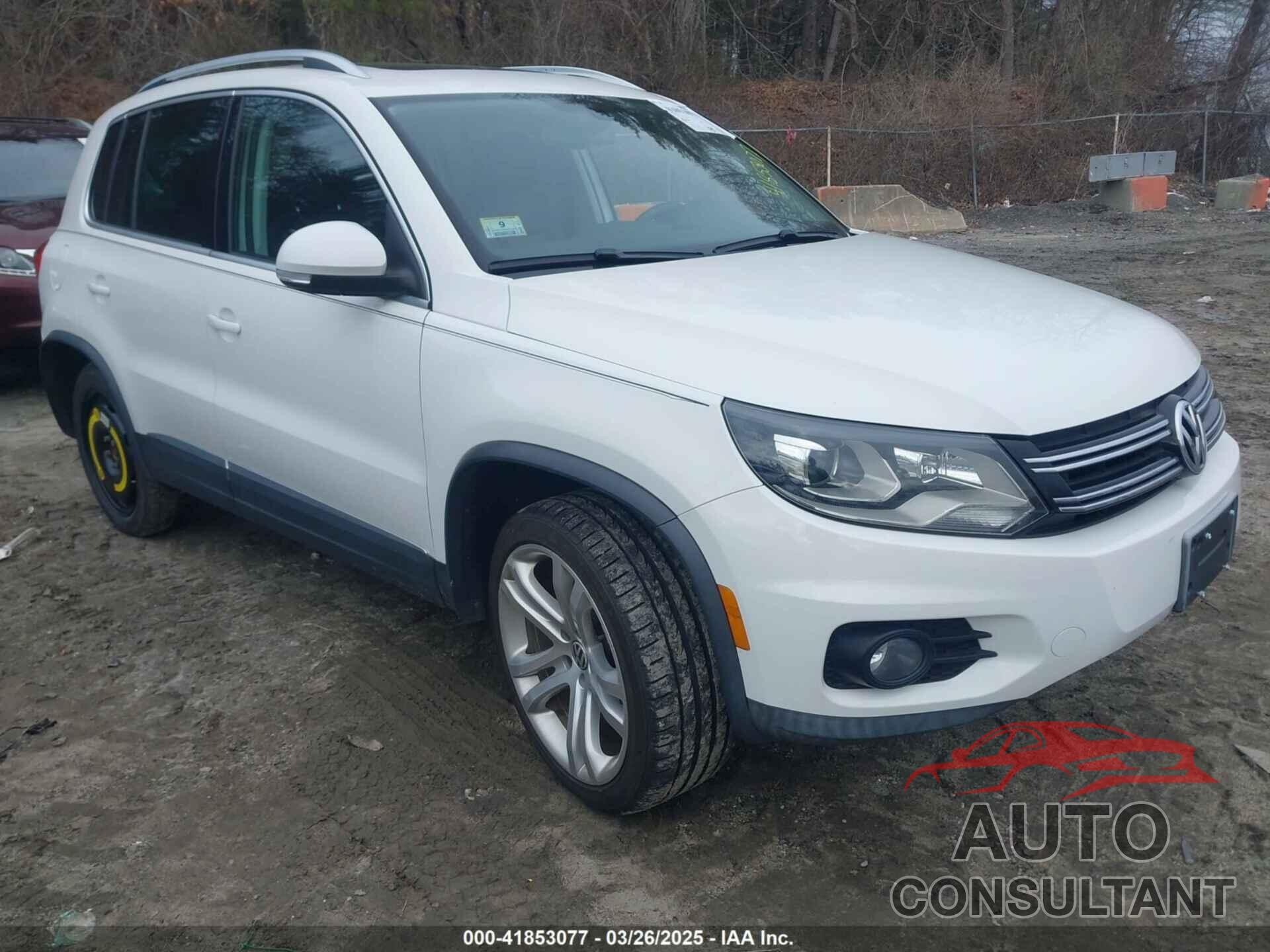 VOLKSWAGEN TIGUAN 2012 - WVGBV7AX0CW543697
