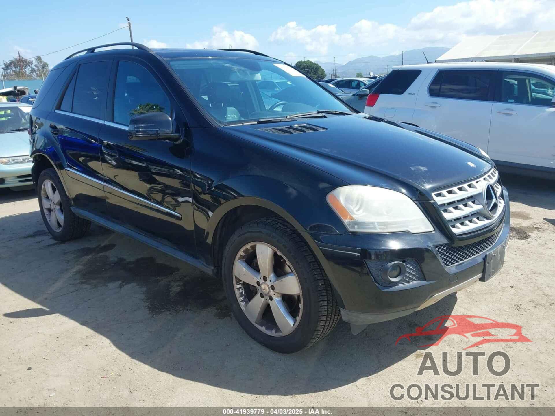 MERCEDES-BENZ ML 350 2011 - 4JGBB5GB4BA732065