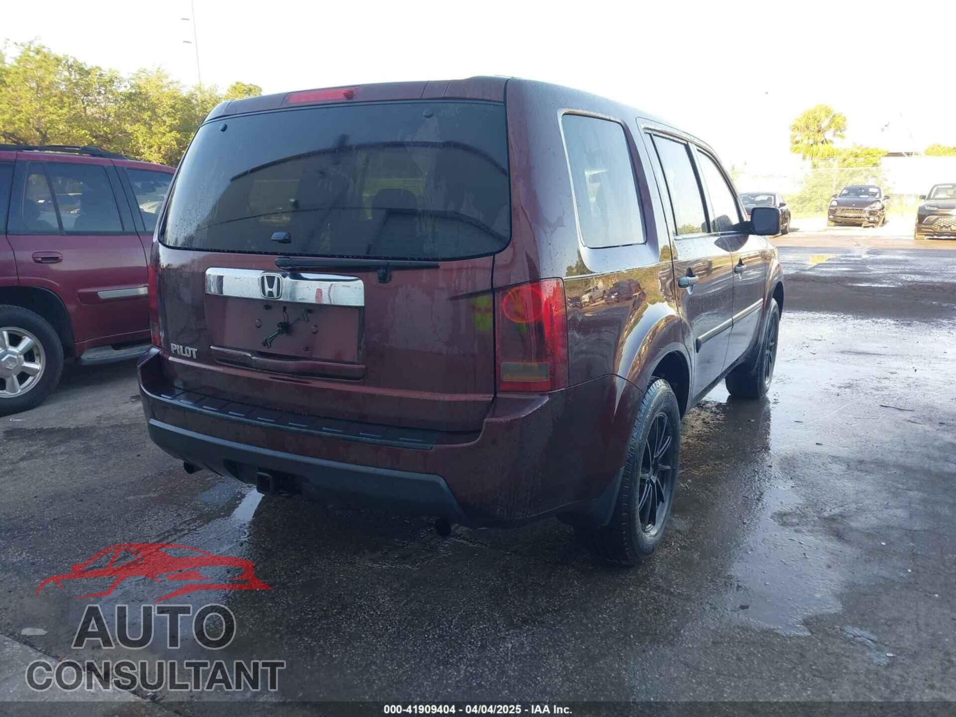 HONDA PILOT 2011 - 5FNYF3H2XBB035237