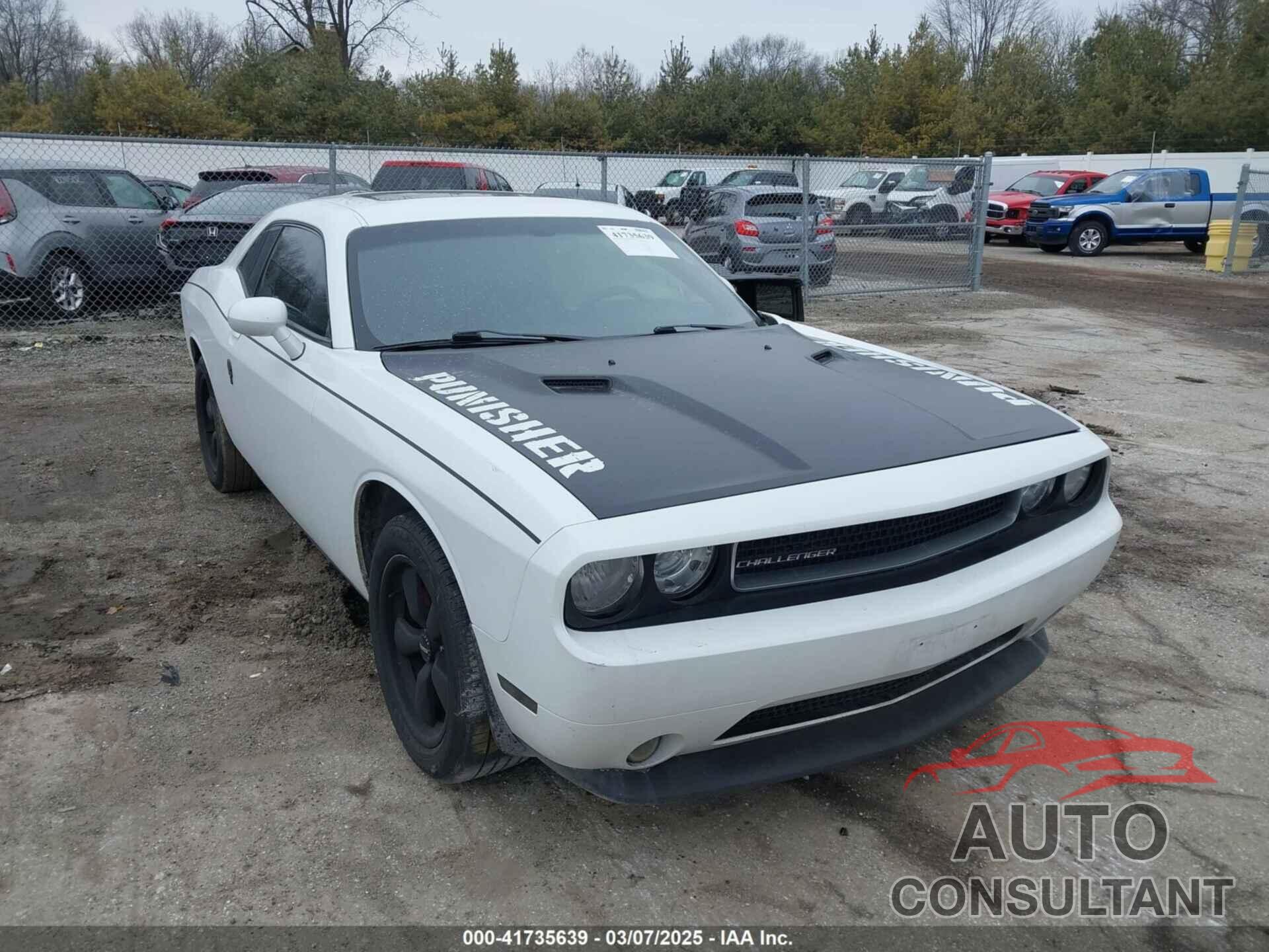 DODGE CHALLENGER 2011 - 2B3CJ4DG8BH588321