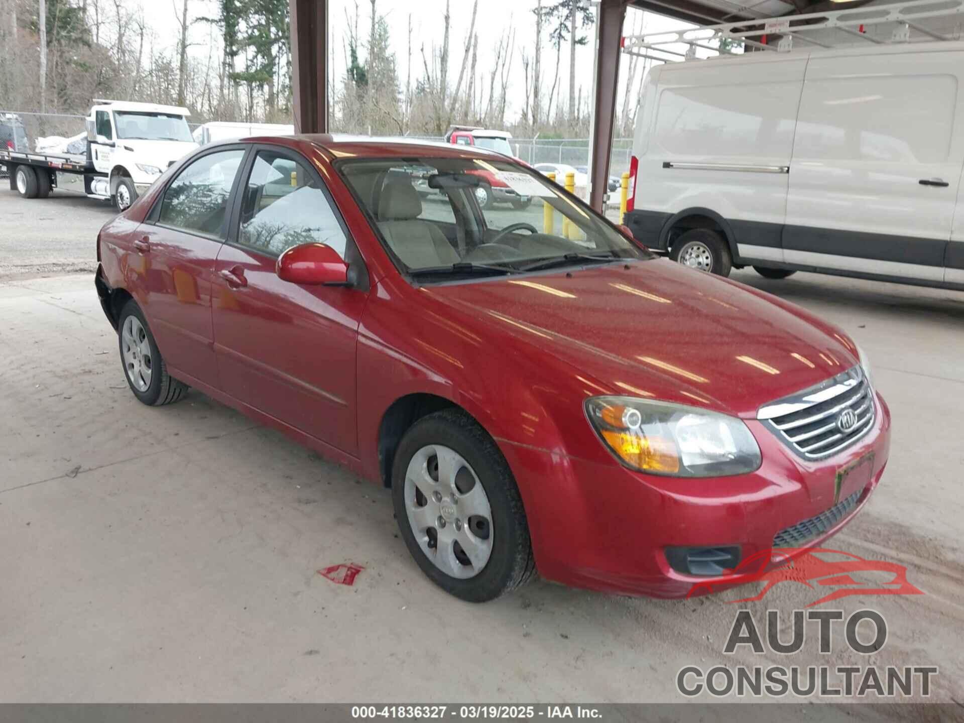 KIA SPECTRA 2009 - KNAFE222195667582