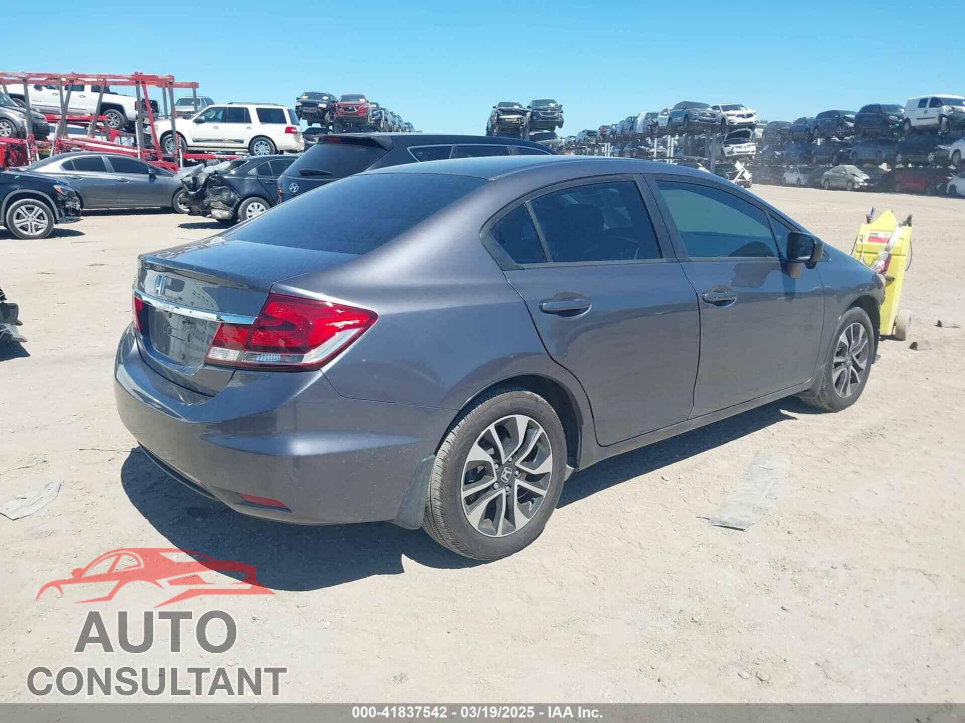 HONDA CIVIC 2014 - 19XFB2F86EE005912