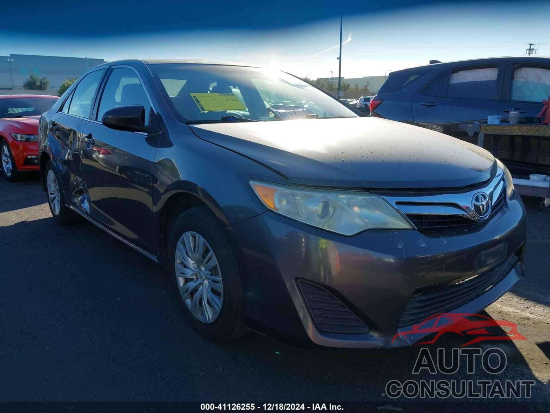 TOYOTA CAMRY 2012 - 4T4BF1FK5CR160427