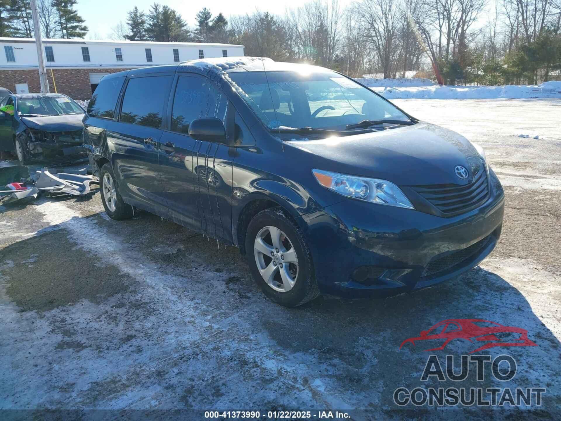 TOYOTA SIENNA 2012 - 5TDZK3DC6CS248973