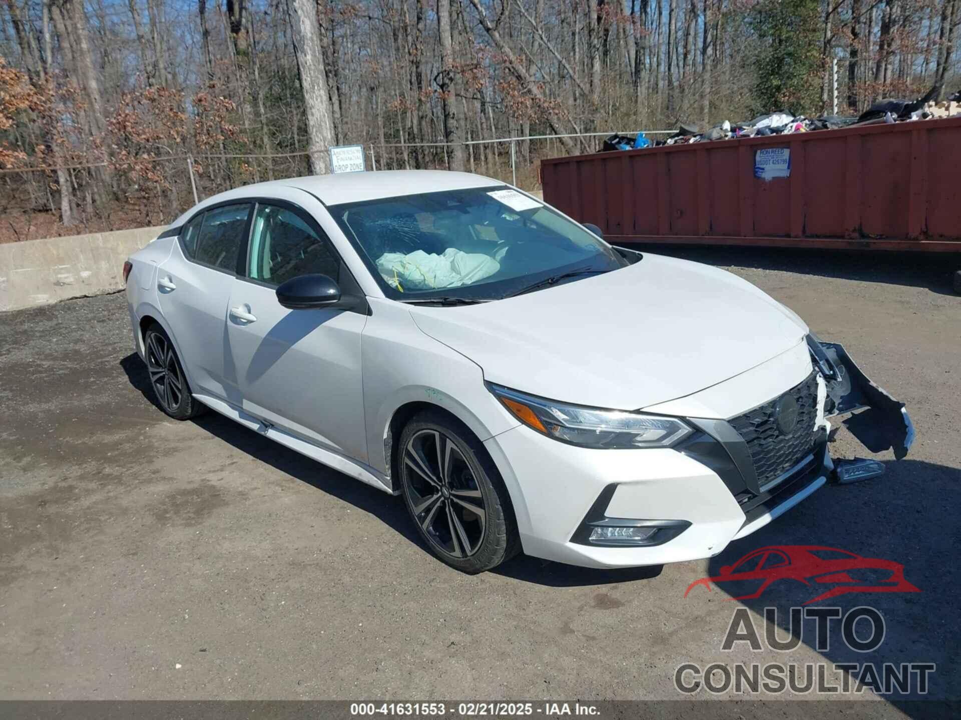 NISSAN SENTRA 2021 - 3N1AB8DV0MY307475