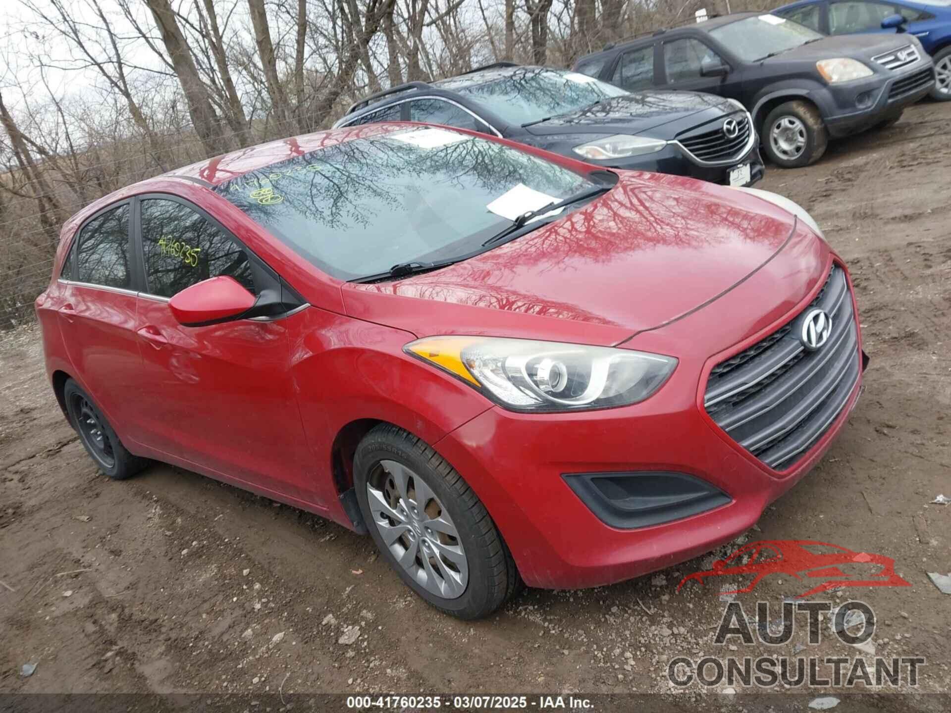 HYUNDAI ELANTRA GT 2017 - KMHD35LH5HU368648