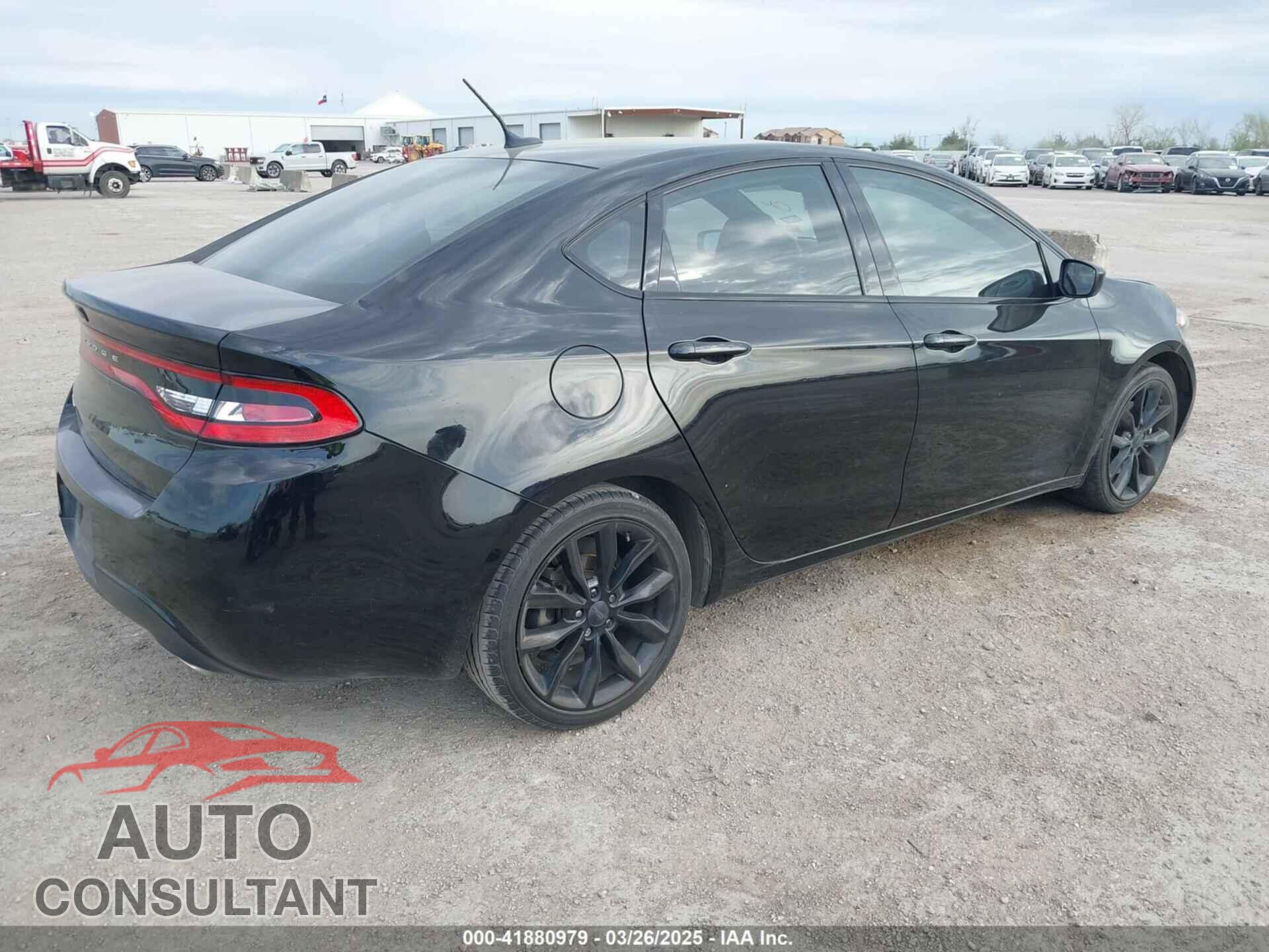 DODGE DART 2016 - 1C3CDFBB4GD752391