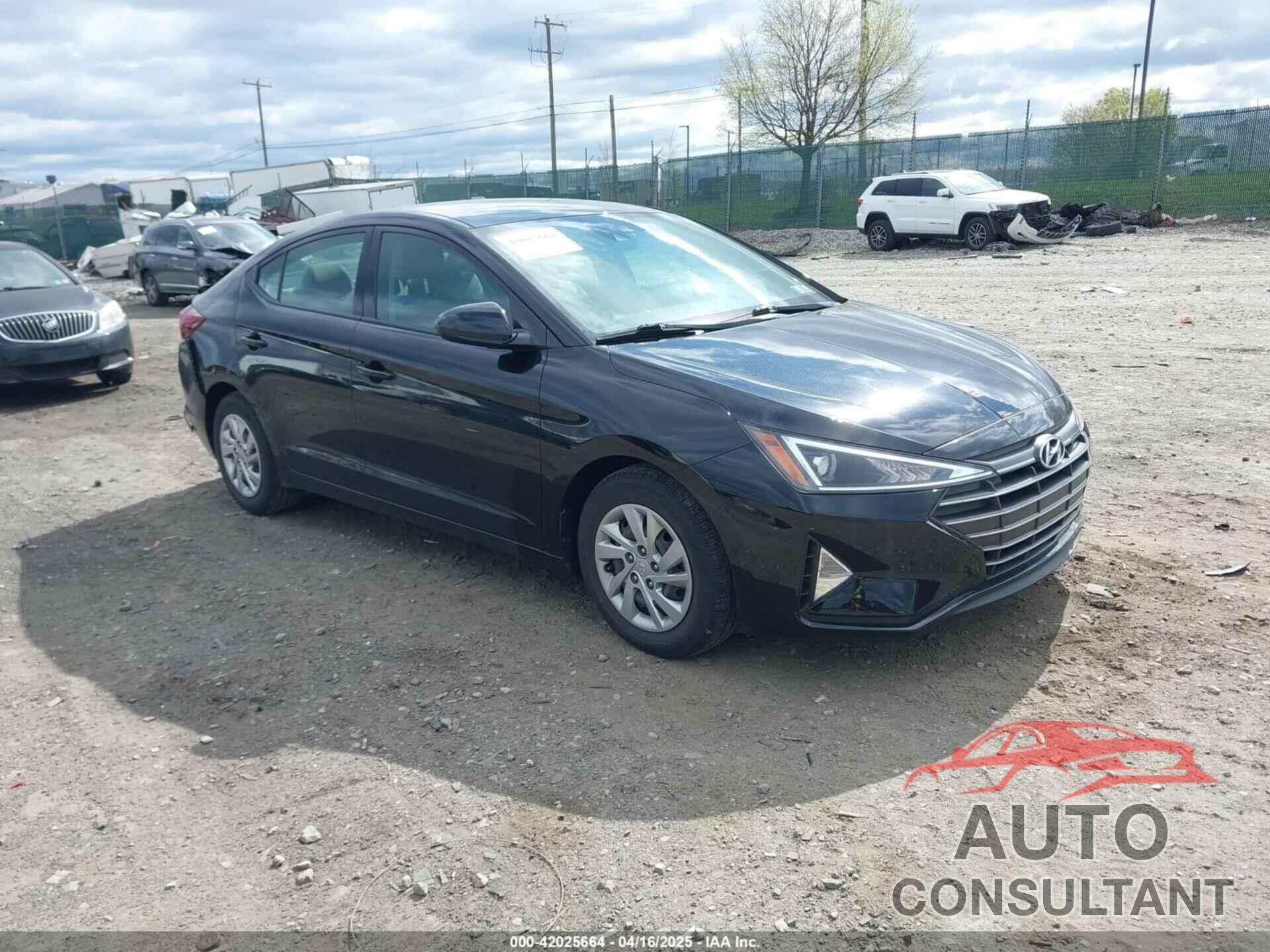 HYUNDAI ELANTRA 2020 - KMHD74LFXLU994444
