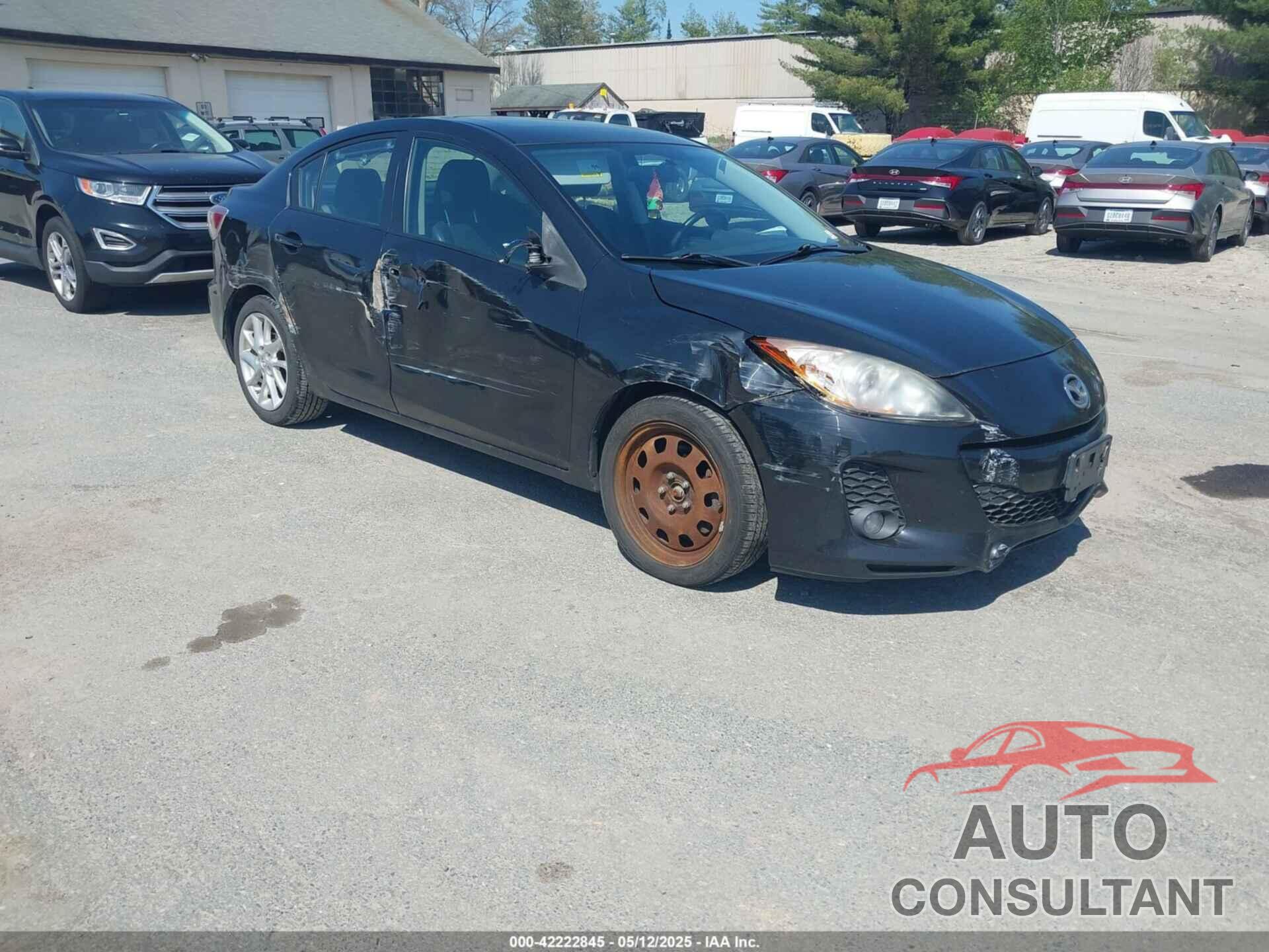 MAZDA MAZDA3 2012 - JM1BL1W90C1659089