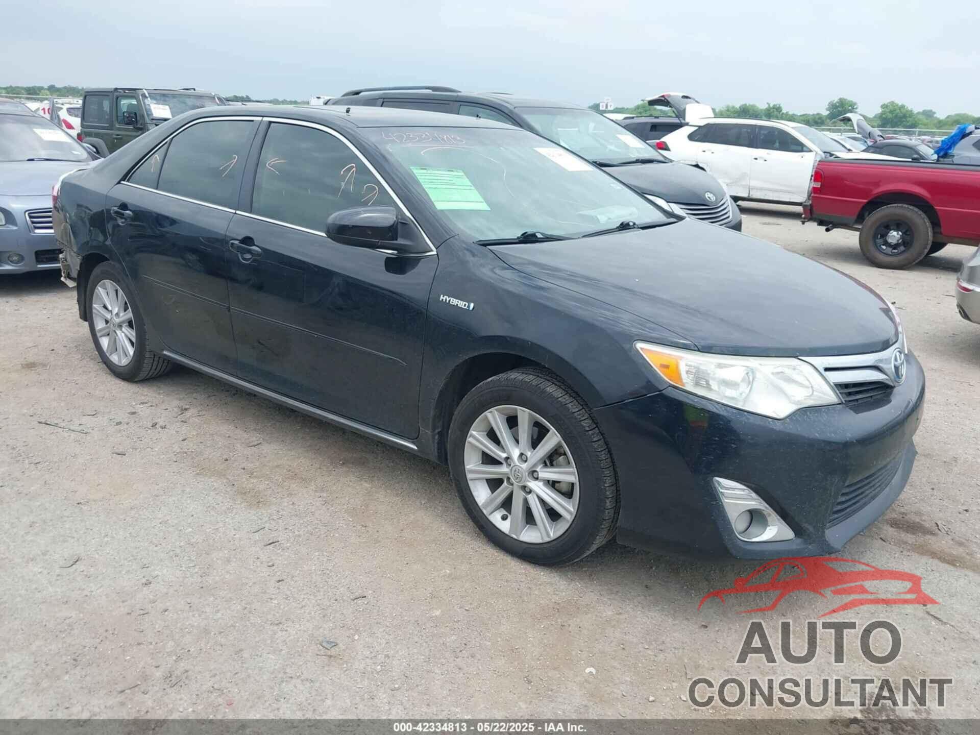 TOYOTA CAMRY HYBRID 2013 - 4T1BD1FK2DU079970
