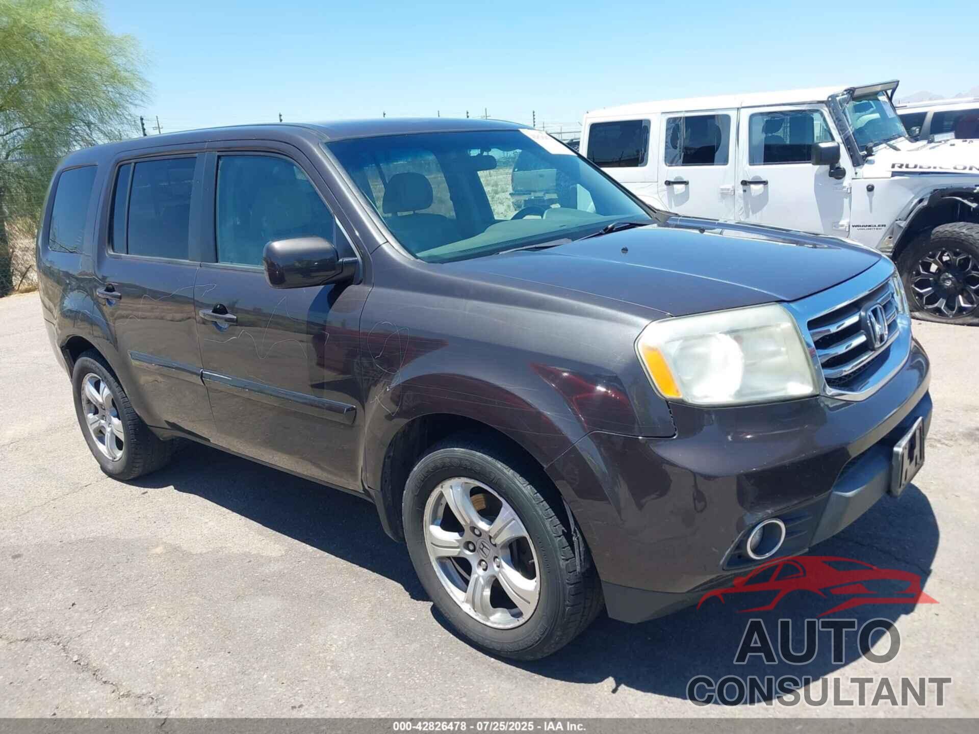 HONDA PILOT 2012 - 5FNYF4H49CB066228
