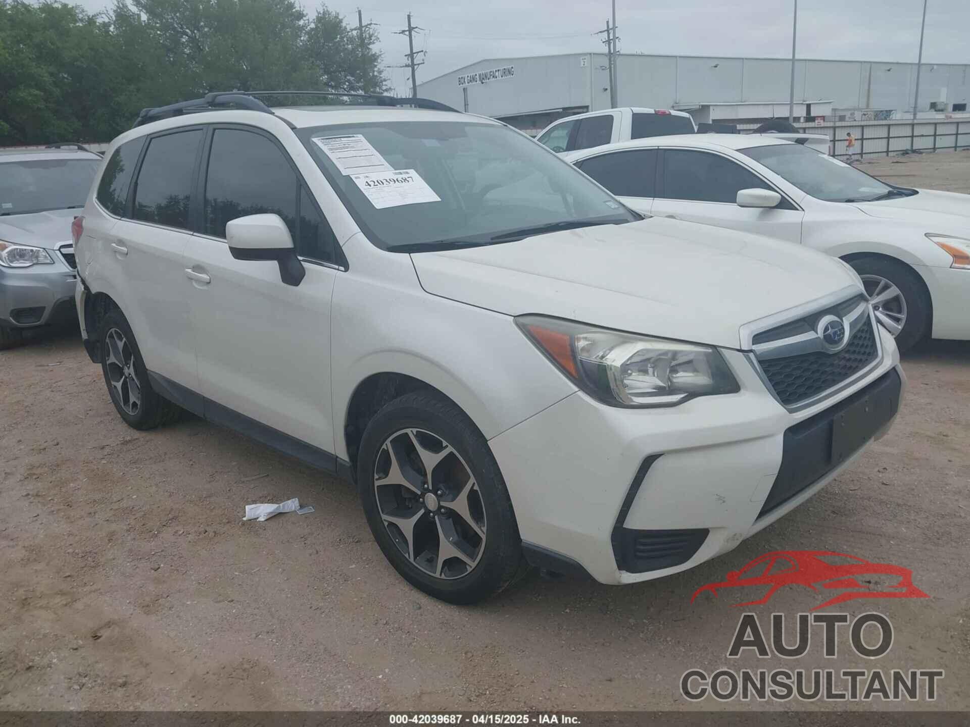 SUBARU FORESTER 2014 - JF2SJGDC8EH489647