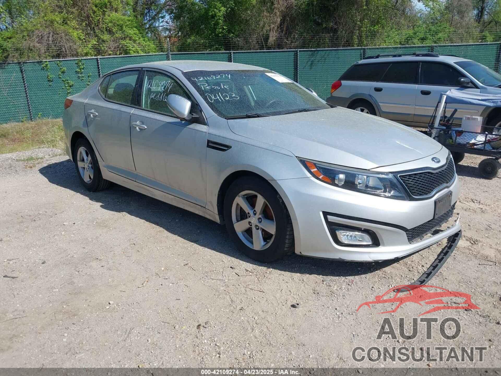 KIA OPTIMA 2015 - 5XXGM4A78FG380556