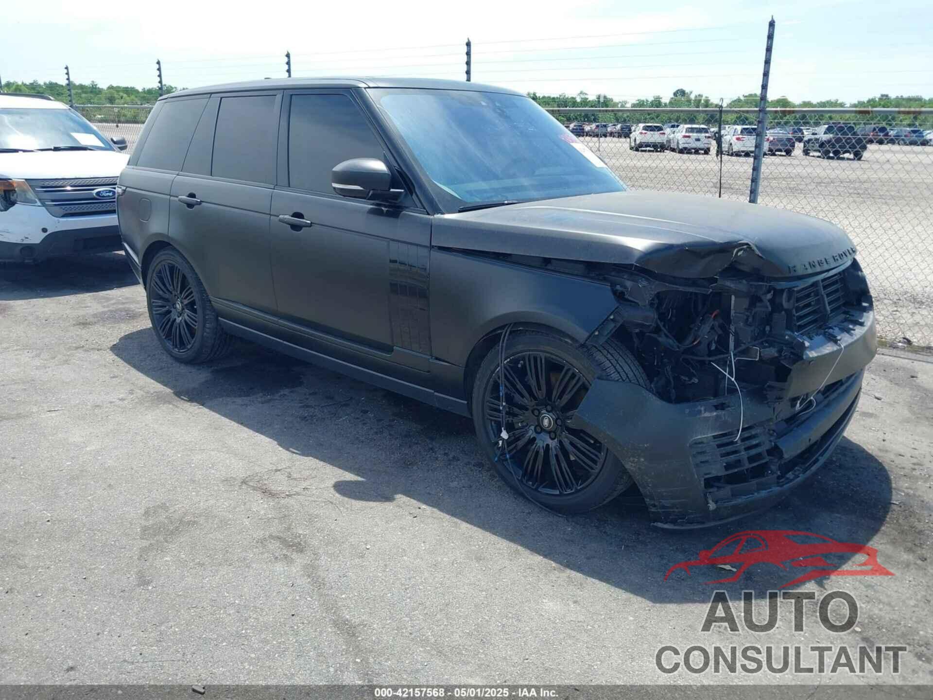 LAND ROVER RANGE ROVER 2019 - SALGS2SV6KA555683