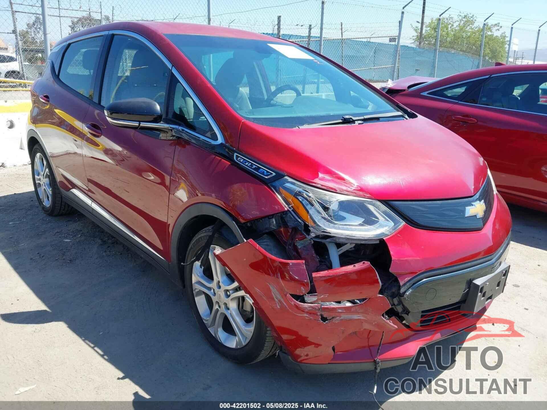 CHEVROLET BOLT EV 2017 - 1G1FW6S04H4153289