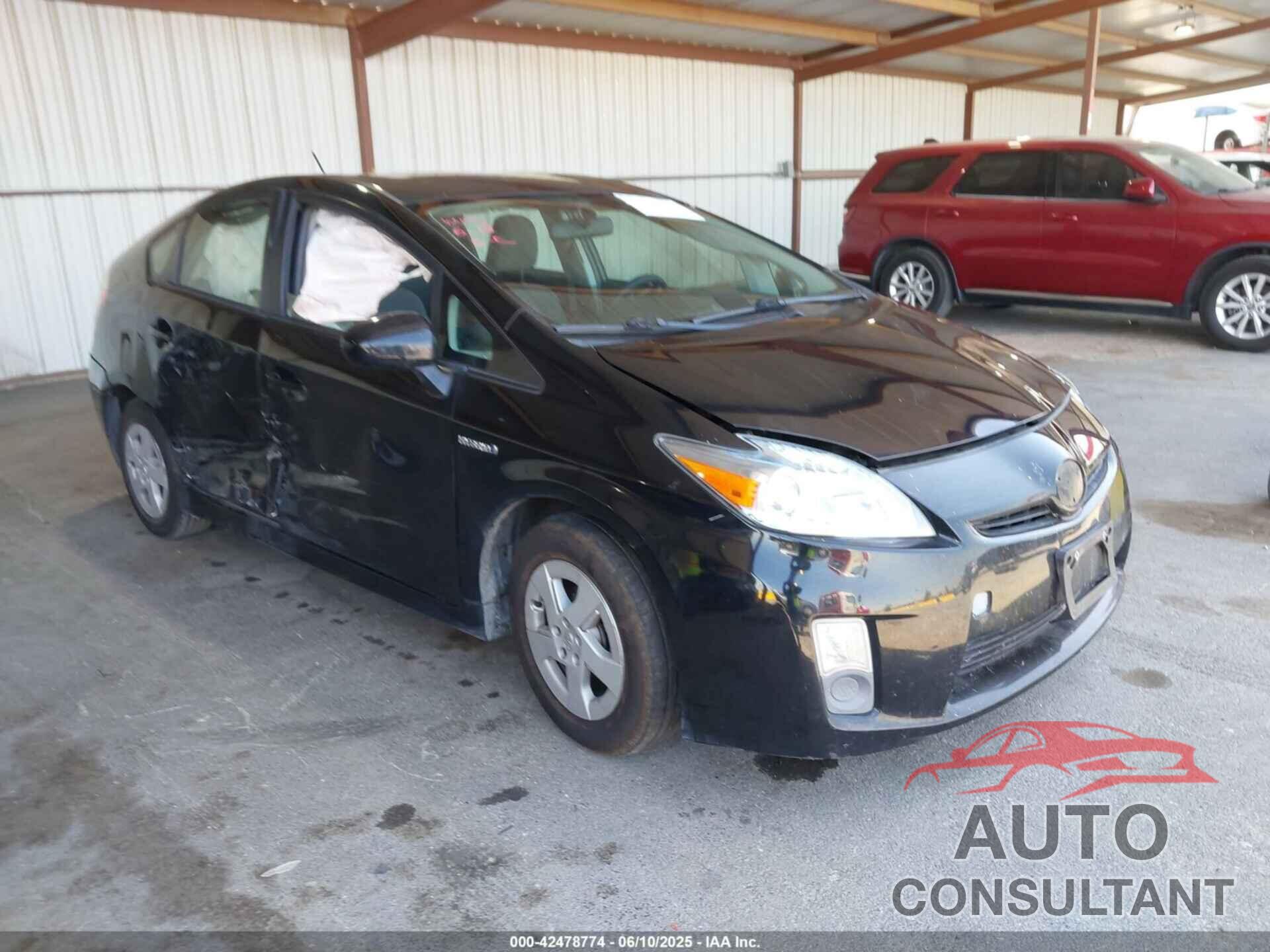 TOYOTA PRIUS 2011 - JTDKN3DU0B5324693