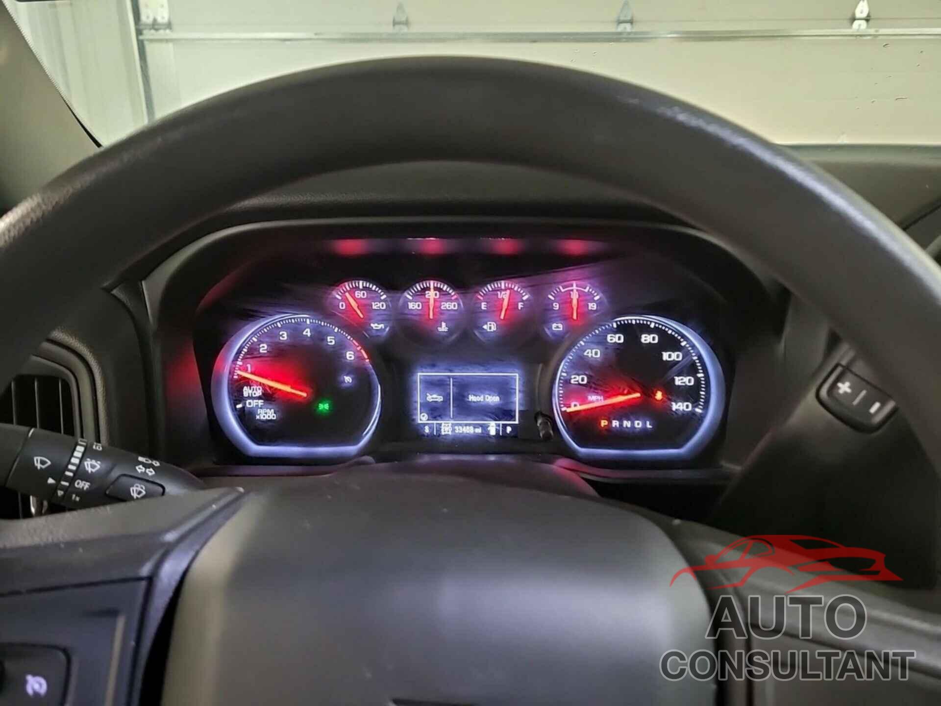 CHEVROLET SILVERADO 2021 - 3GCPYBEK4MG348852