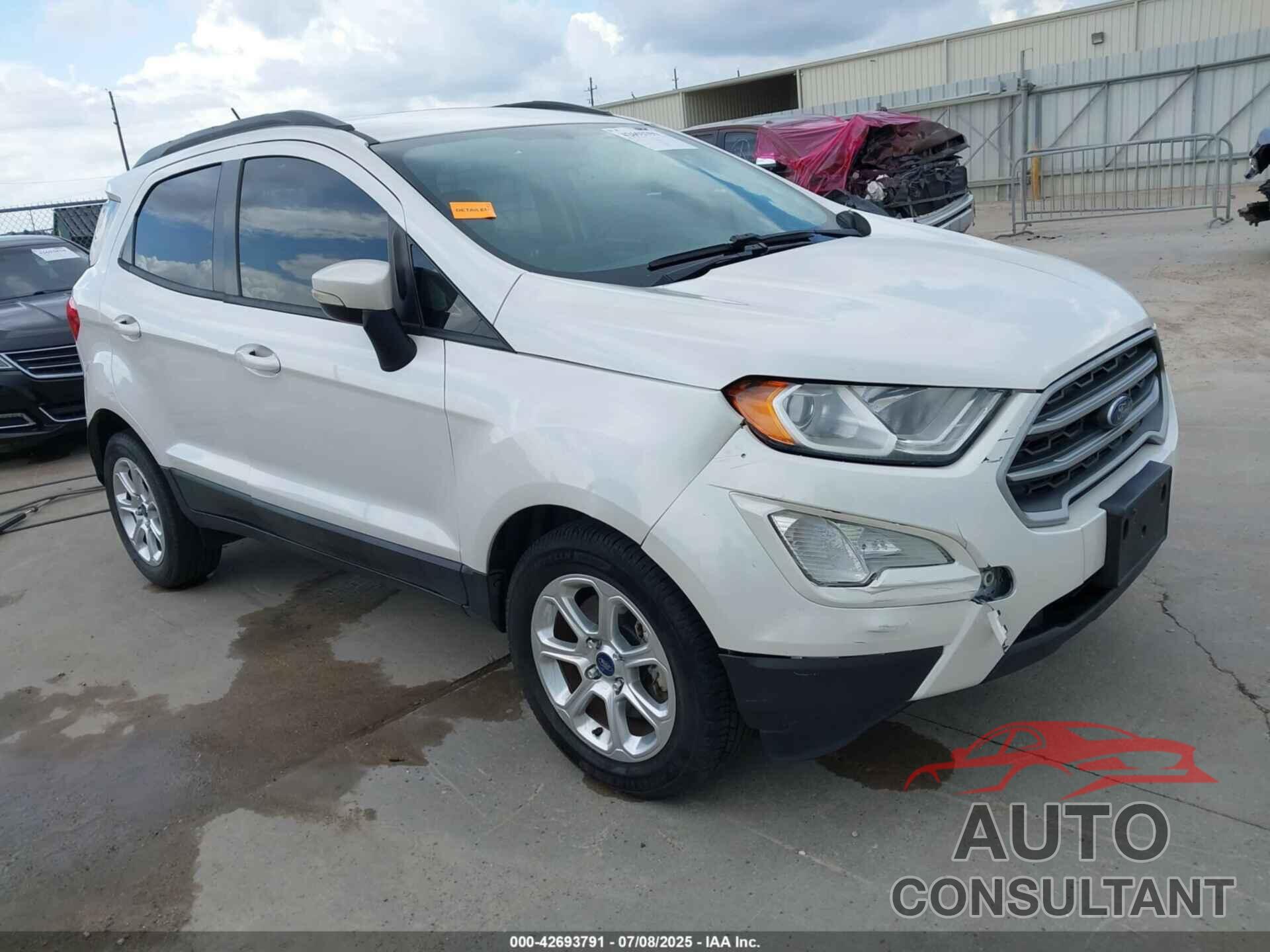 FORD ECOSPORT 2018 - MAJ3P1TE7JC219467