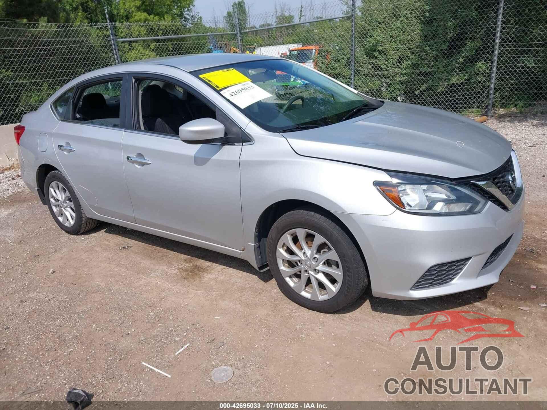 NISSAN SENTRA 2018 - 3N1AB7AP3JY261474