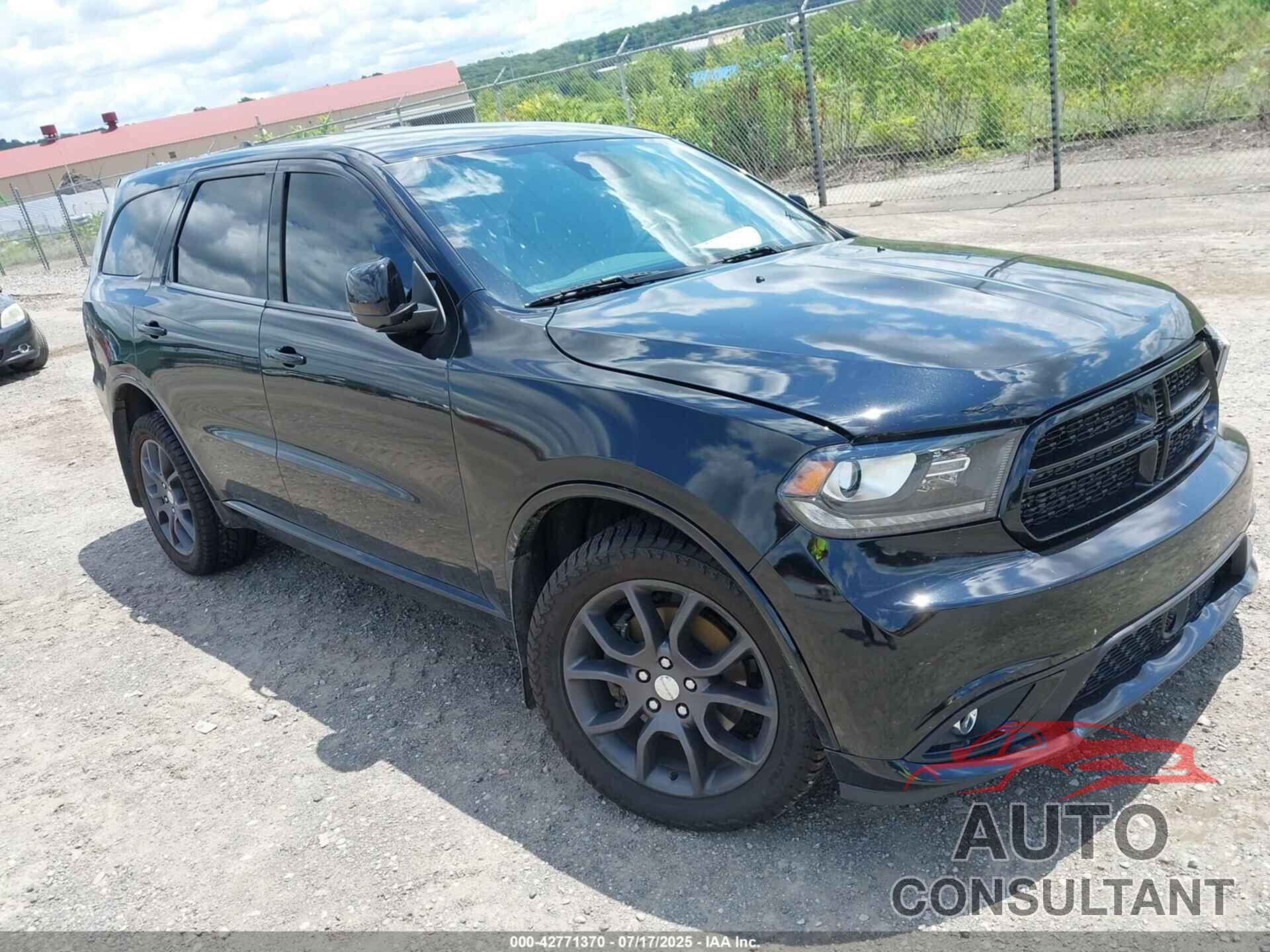 DODGE DURANGO 2017 - 1C4SDJCT6HC626977