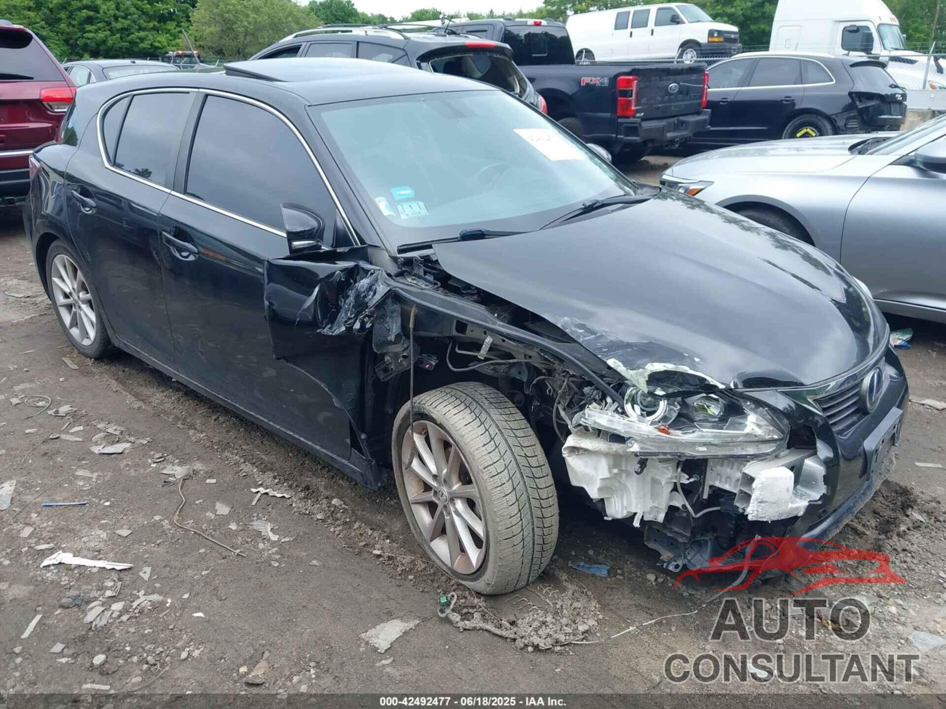 LEXUS CT 200H 2013 - JTHKD5BH0D2148543