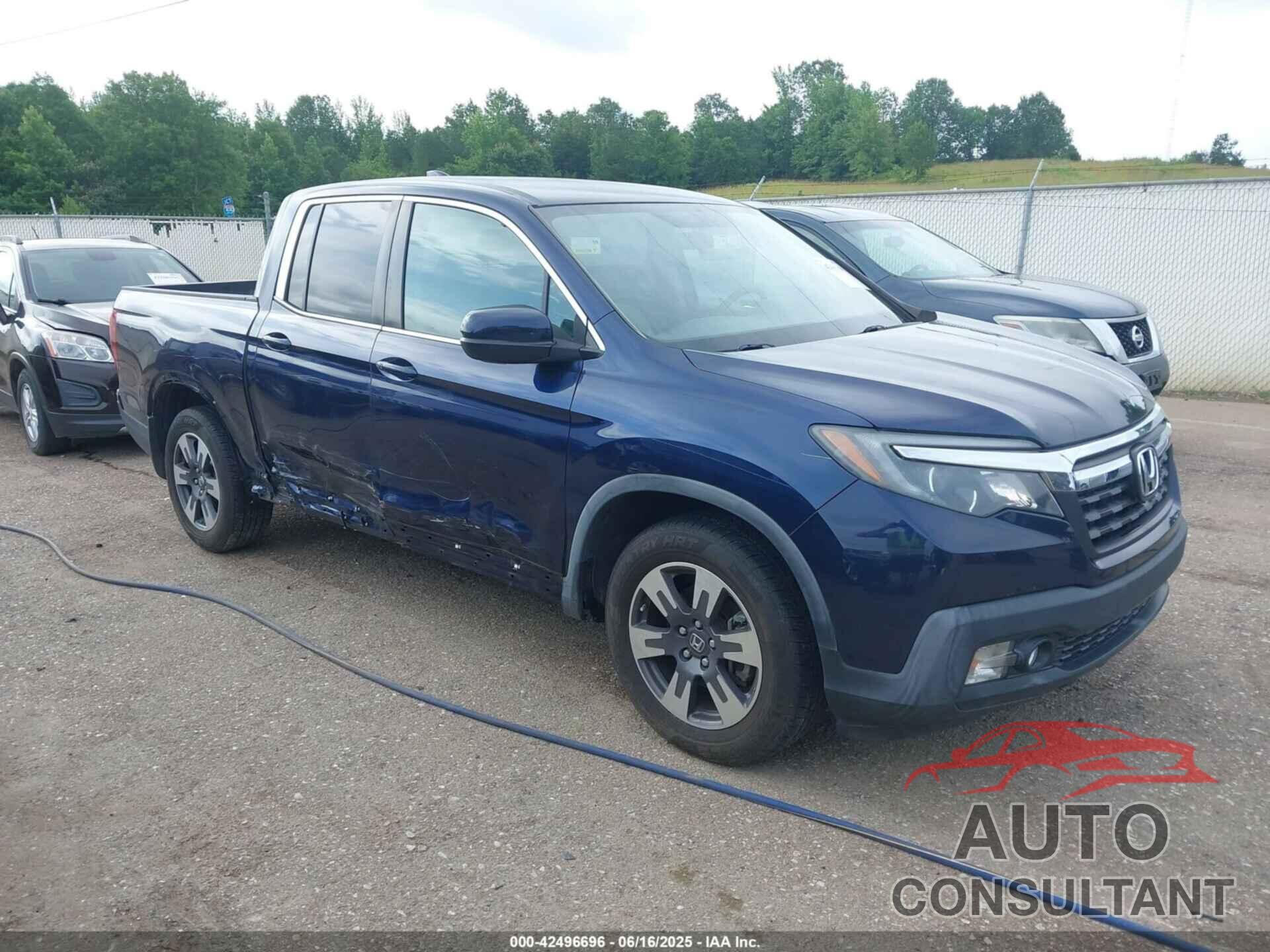 HONDA RIDGELINE 2017 - 5FPYK2F51HB010939