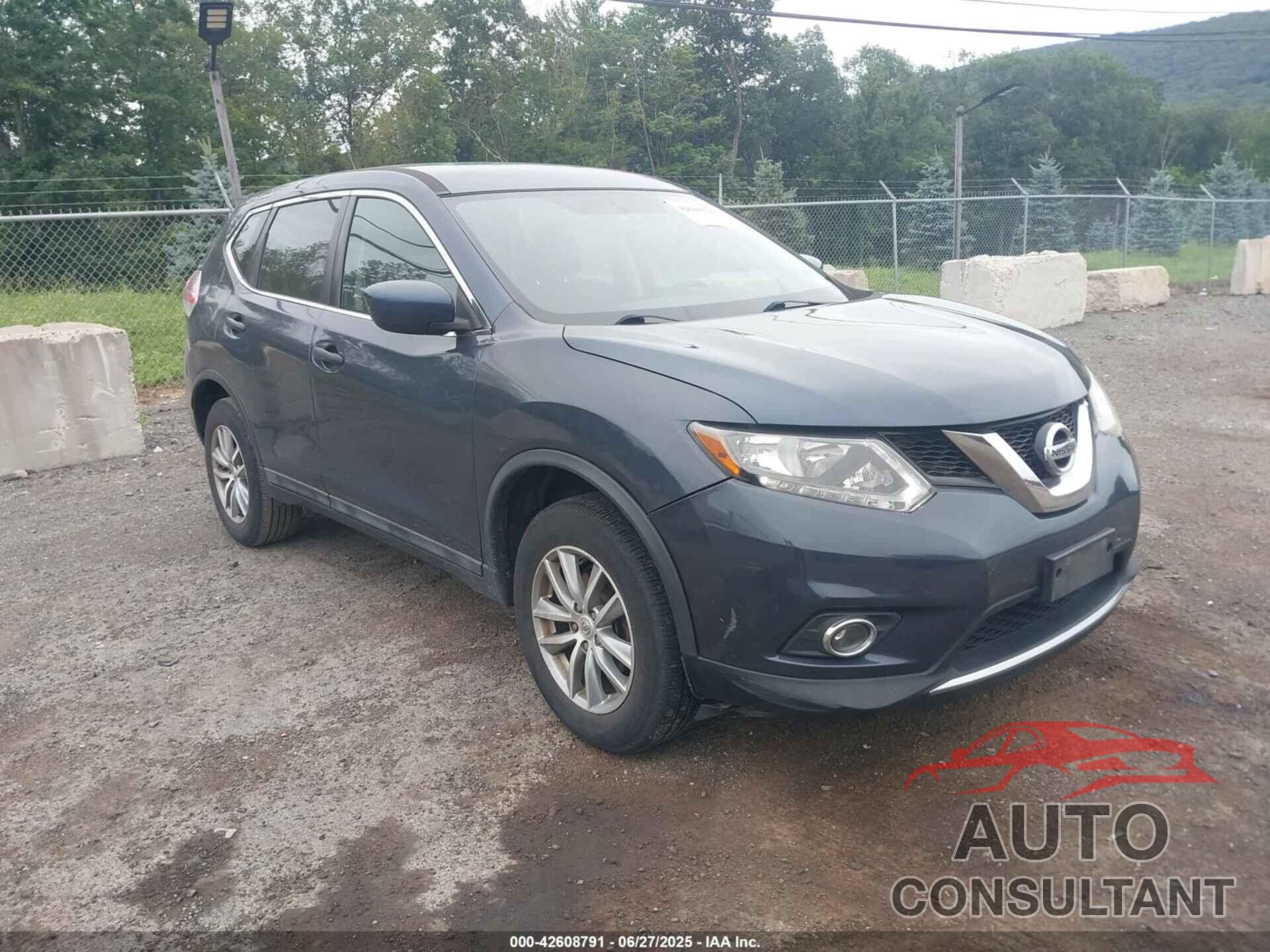 NISSAN ROGUE 2016 - 5N1AT2MV0GC819253