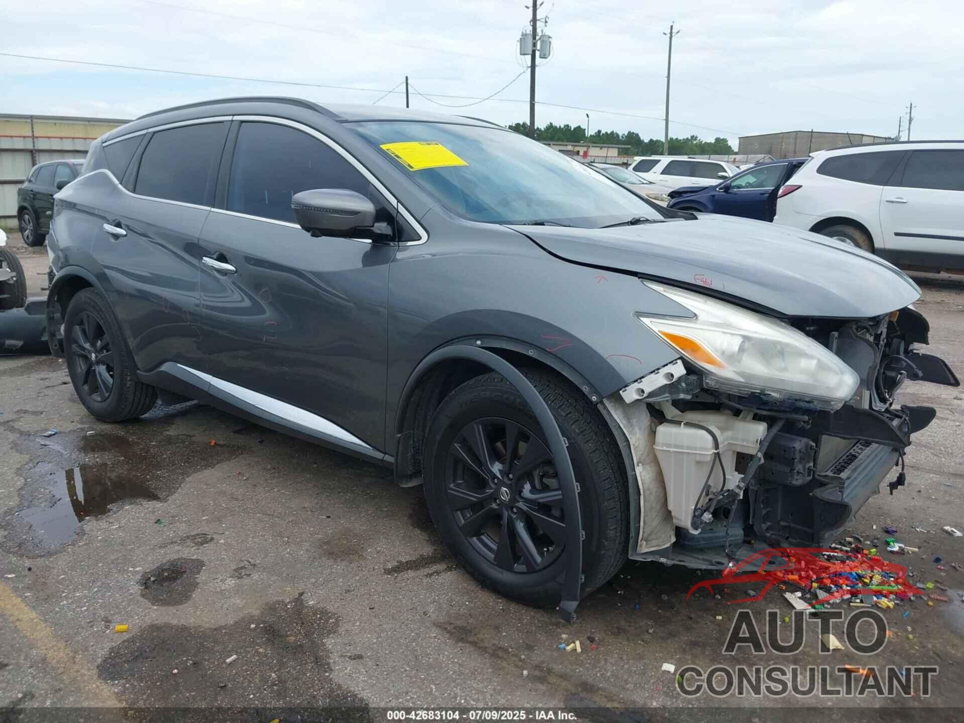 NISSAN MURANO 2017 - 5N1AZ2MG3HN158551