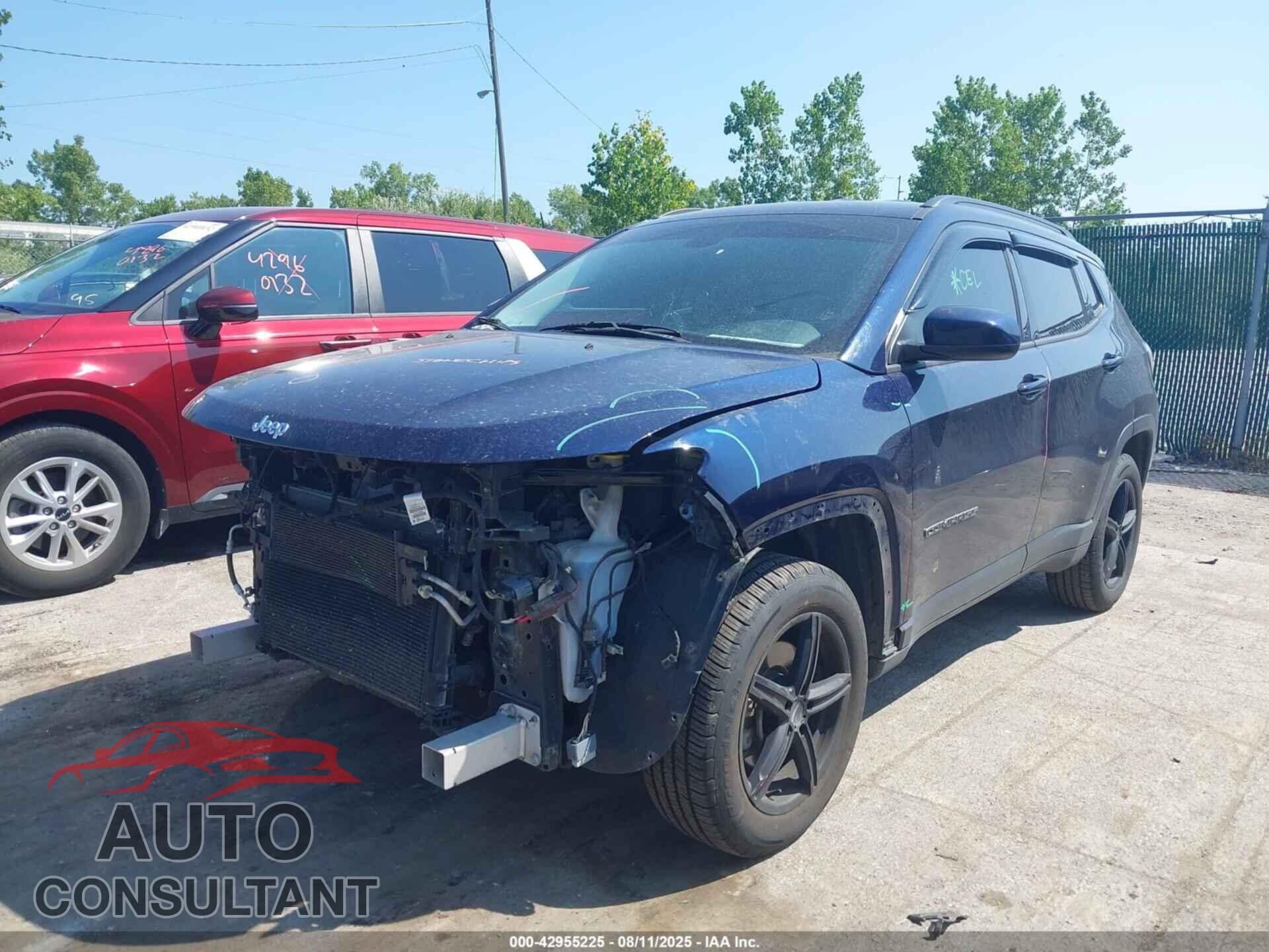 JEEP NEW COMPASS 2017 - 3C4NJDBB8HT652047