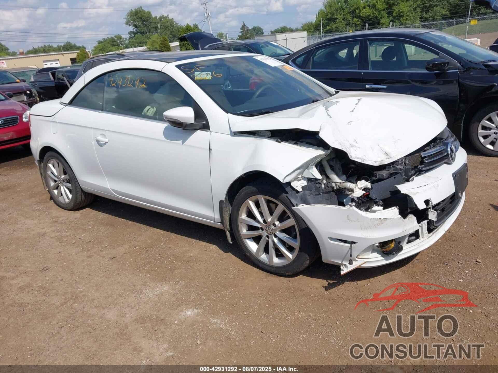 VOLKSWAGEN EOS 2016 - WVWBW8AH7GV000505