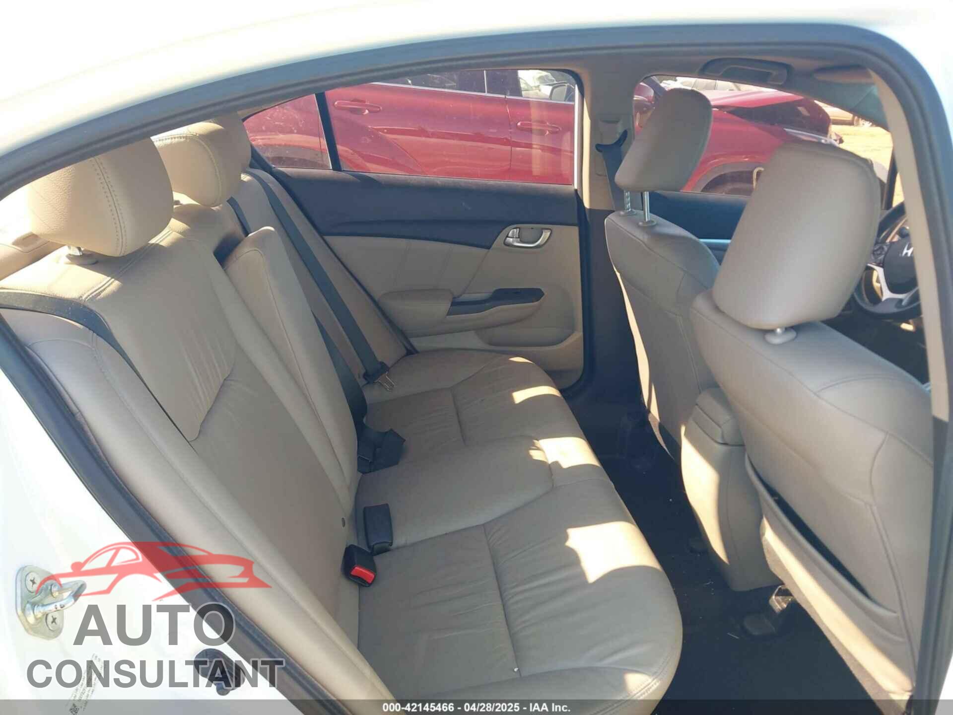 HONDA CIVIC 2013 - 19XFB2F97DE001133
