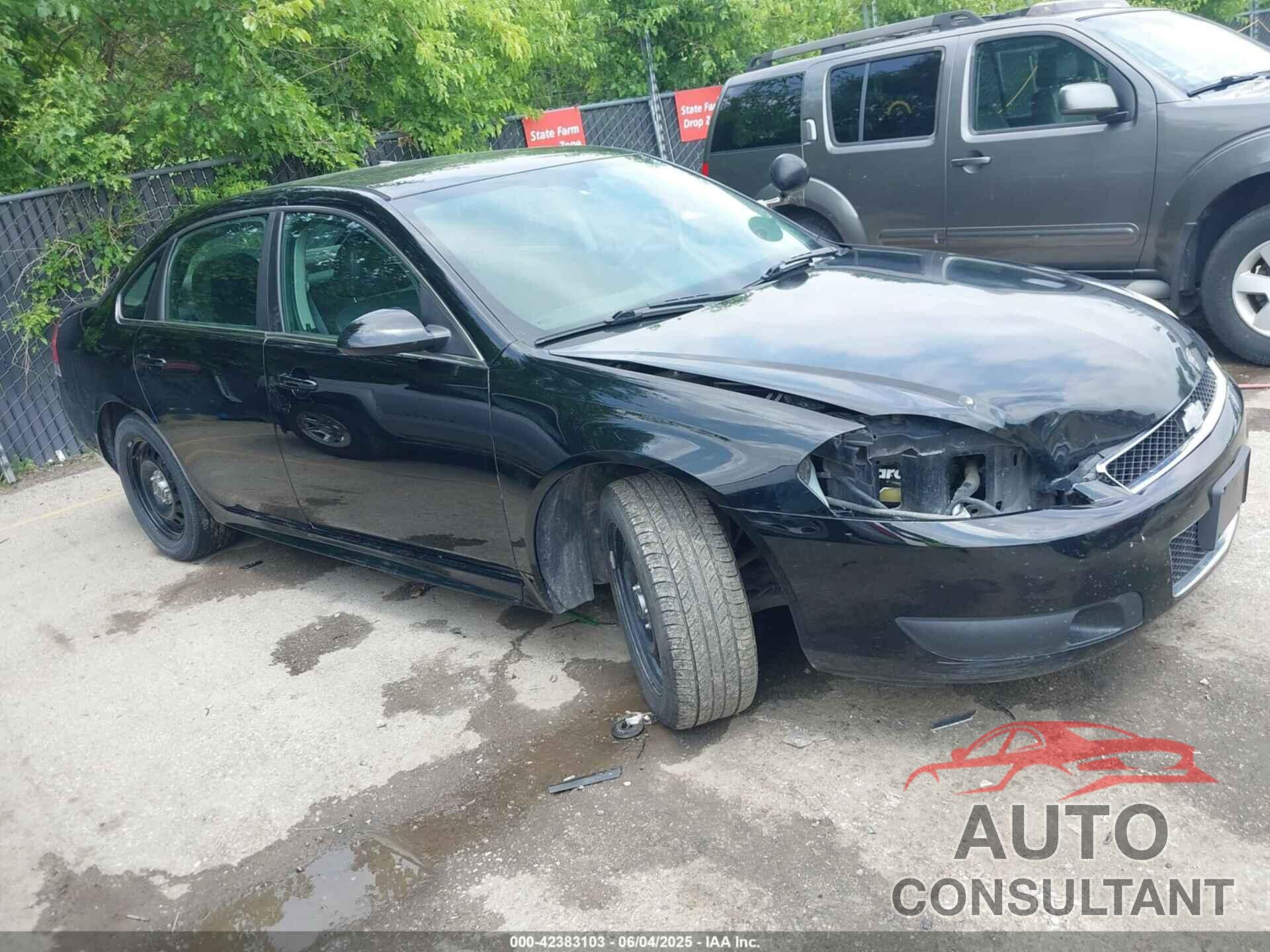 CHEVROLET IMPALA 2013 - 2G1WD5E39D1263394