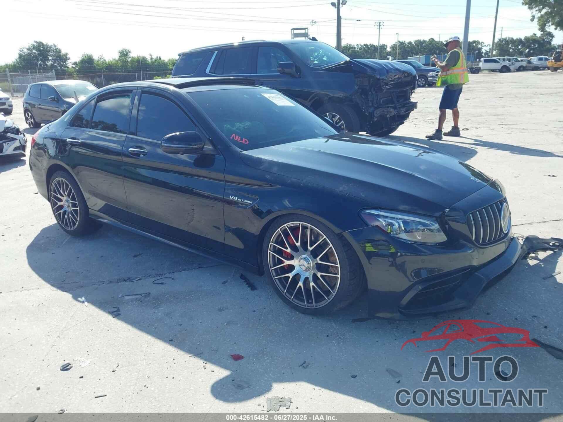 MERCEDES-BENZ AMG C 63 2021 - W1KWF8HB8MR648710
