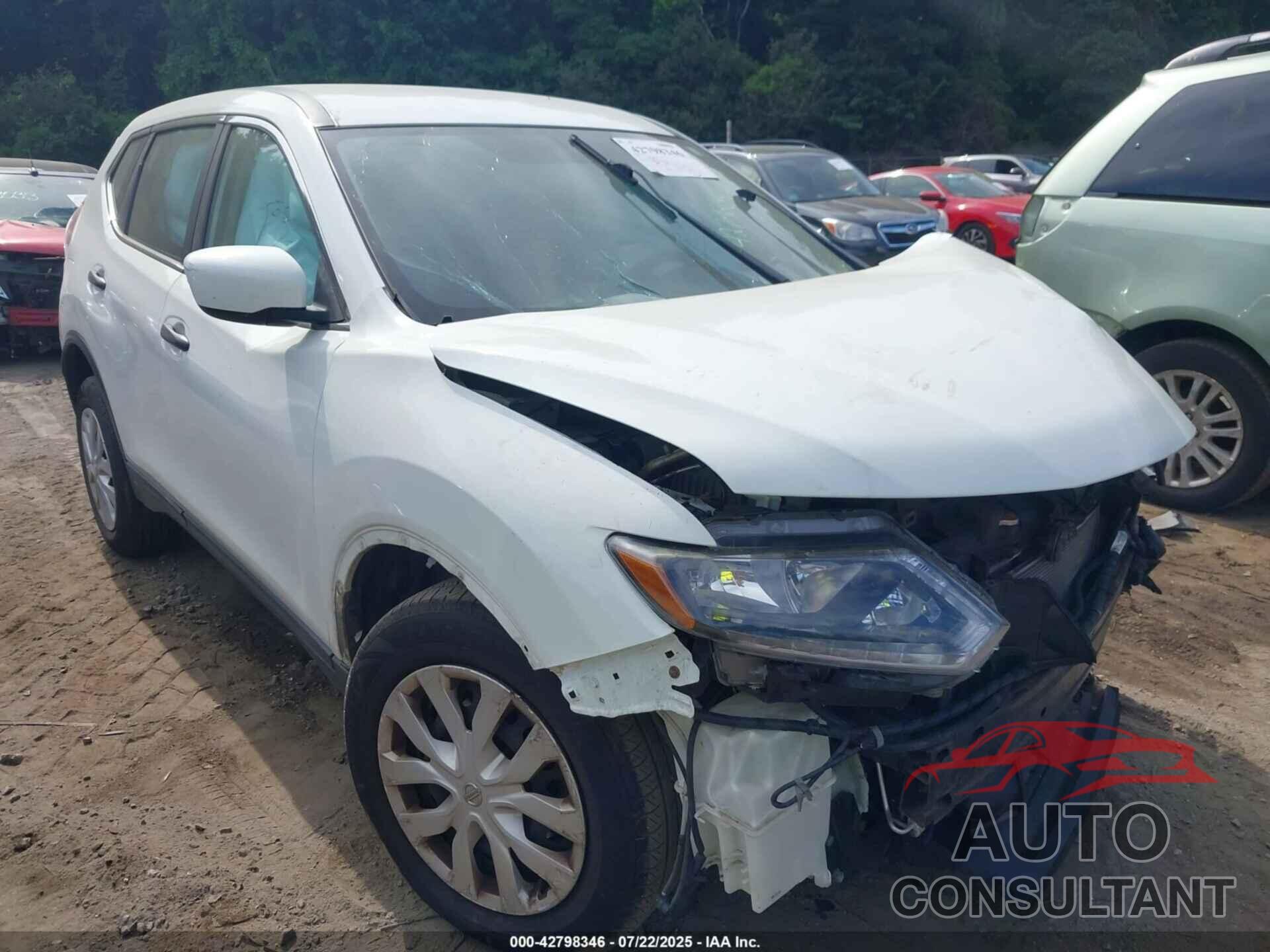 NISSAN ROGUE 2016 - KNMAT2MV9GP635104