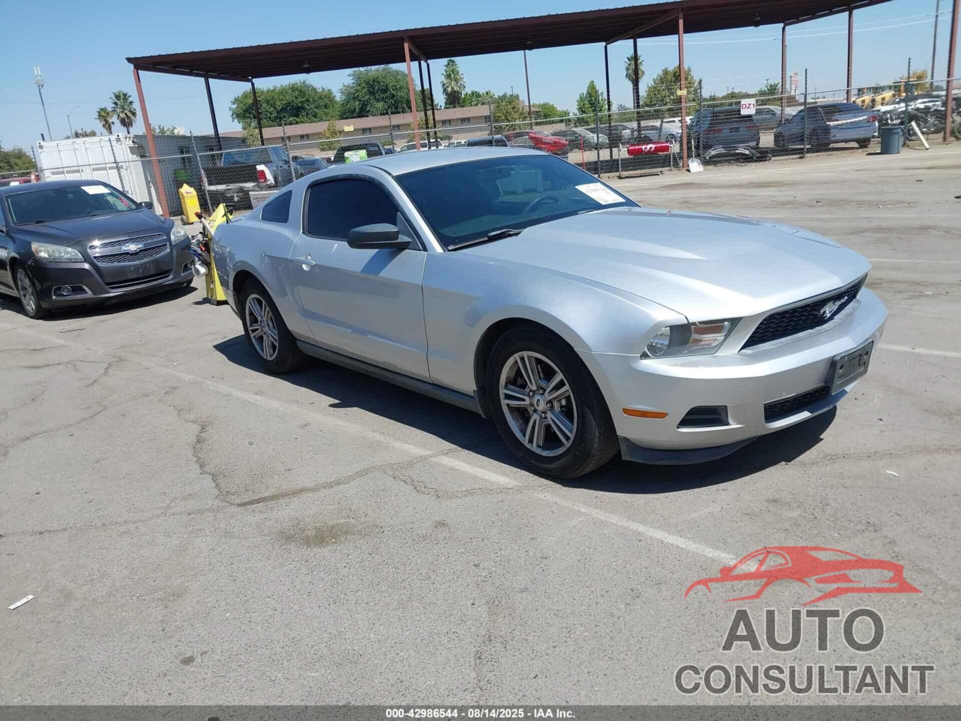 FORD MUSTANG 2012 - 1ZVBP8AM7C5279021
