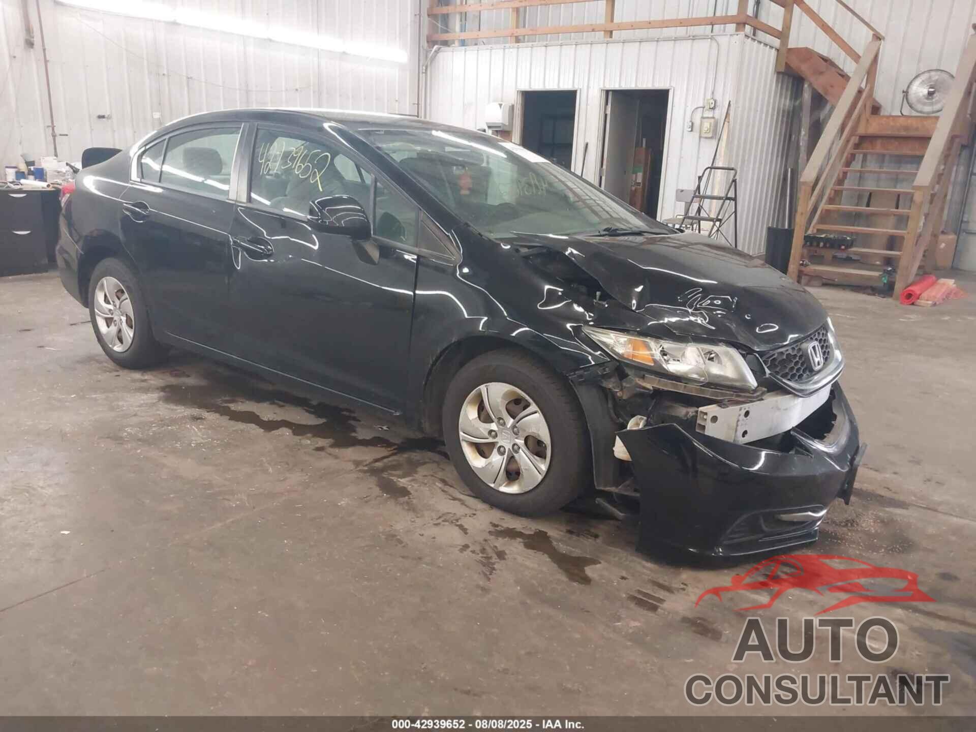 HONDA CIVIC 2013 - 2HGFB2F57DH300012
