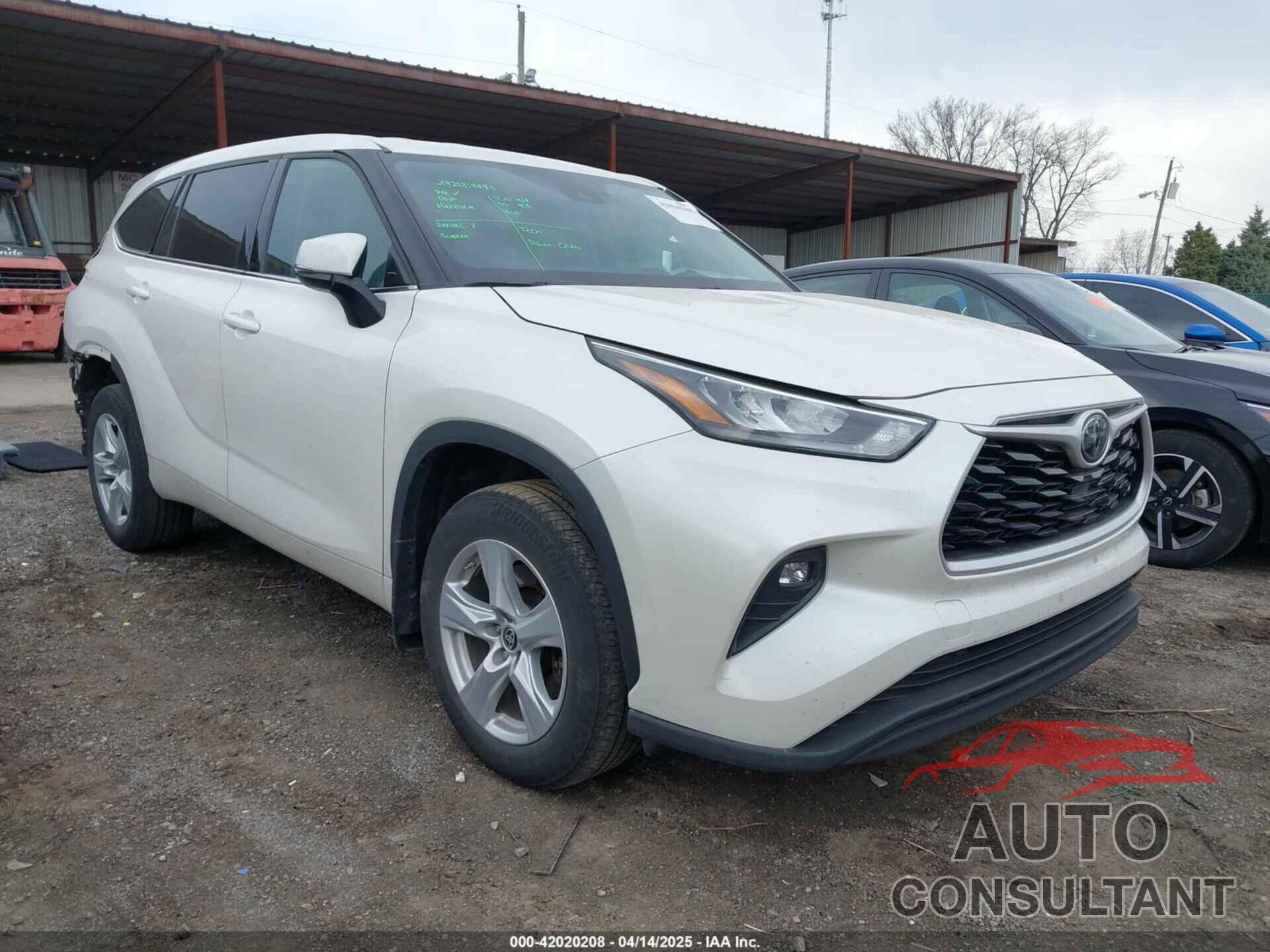 TOYOTA HIGHLANDER 2020 - 5TDZZRAH3LS020153