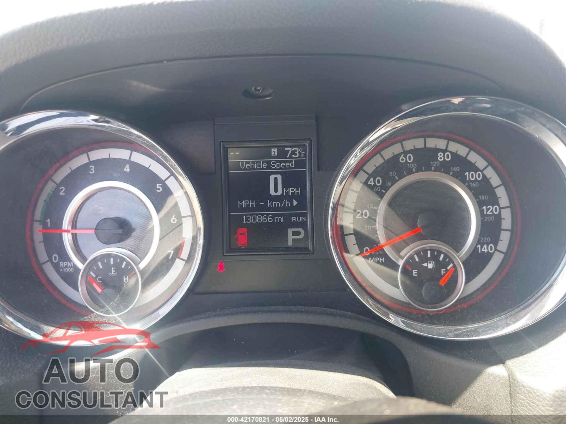 DODGE DURANGO 2012 - 1C4SDJET0CC100625