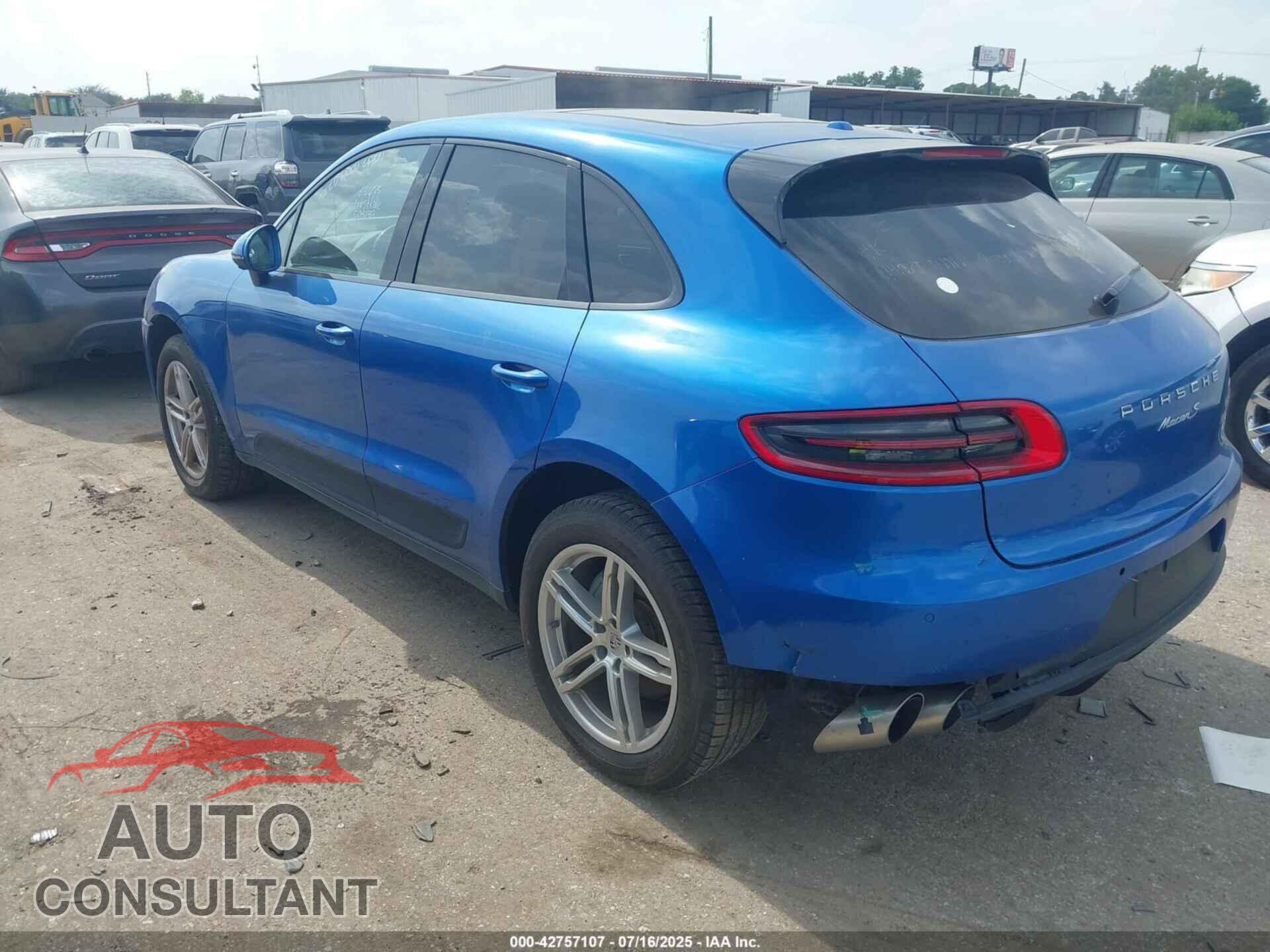 PORSCHE MACAN 2017 - WP1AB2A53HLB10165