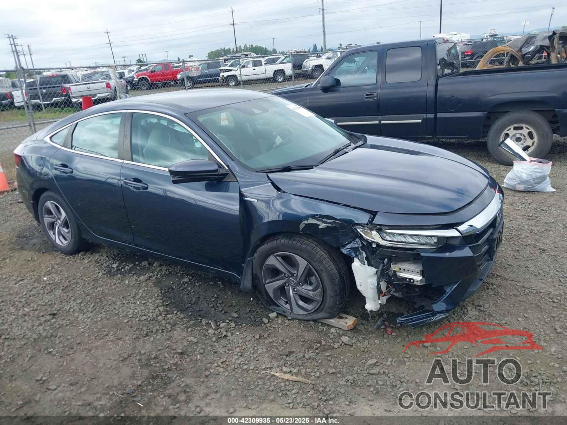 HONDA INSIGHT 2019 - 19XZE4F57KE031887